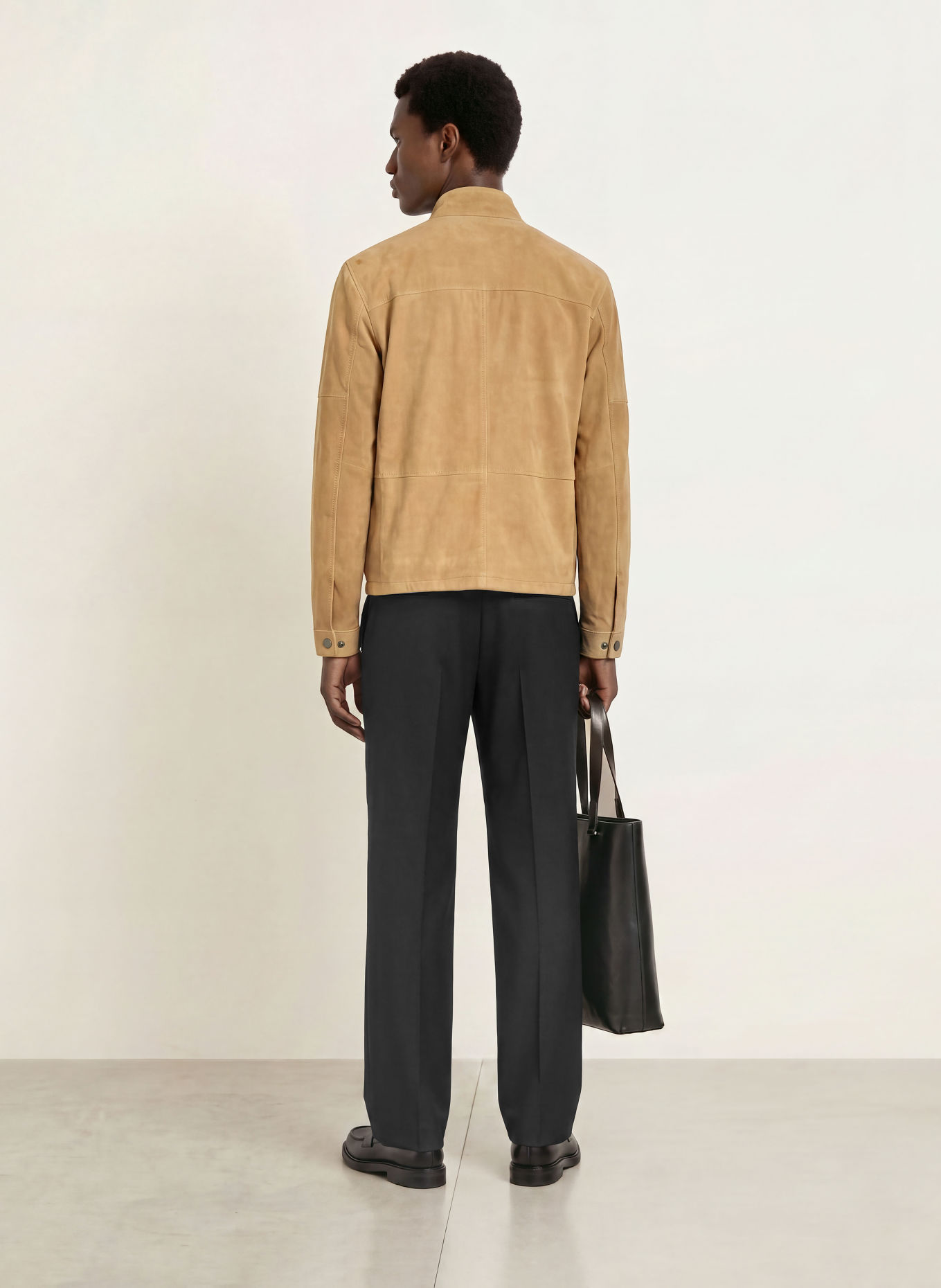STRELLSON JIN Regular Fit Trousers: BLACK