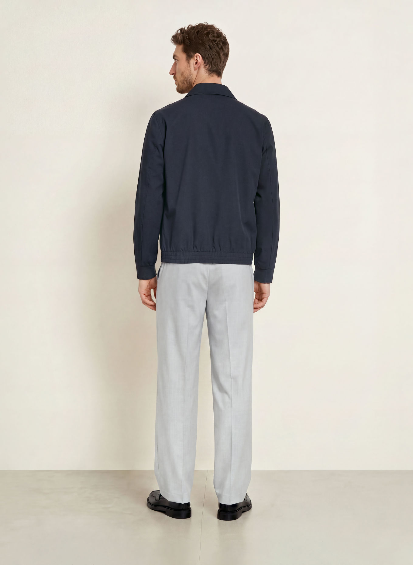 STRELLSON Broek JIN Regular Fit: LICHTGRIJS