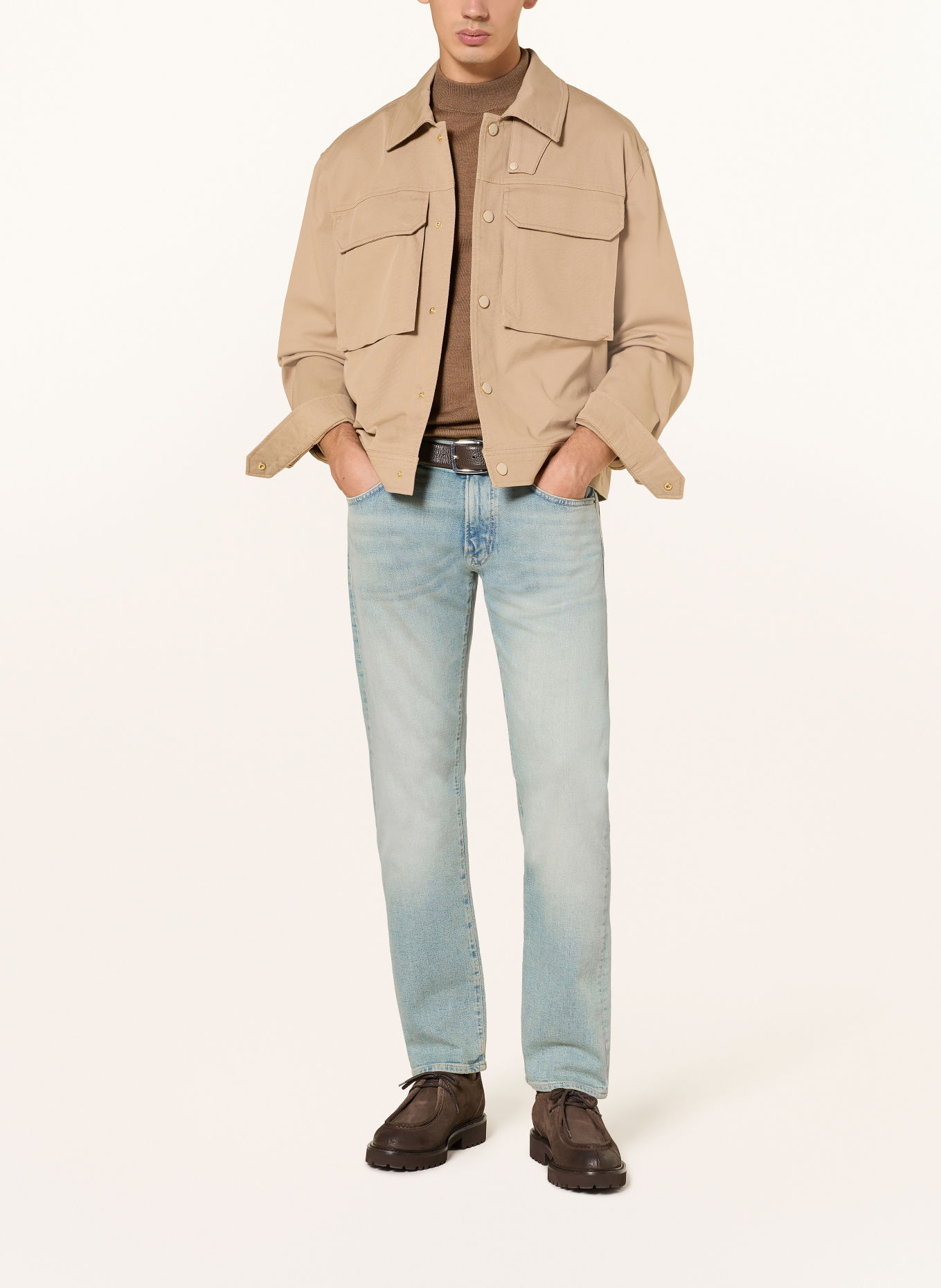 STRELLSON Overshirt JILLIS: BEIGE