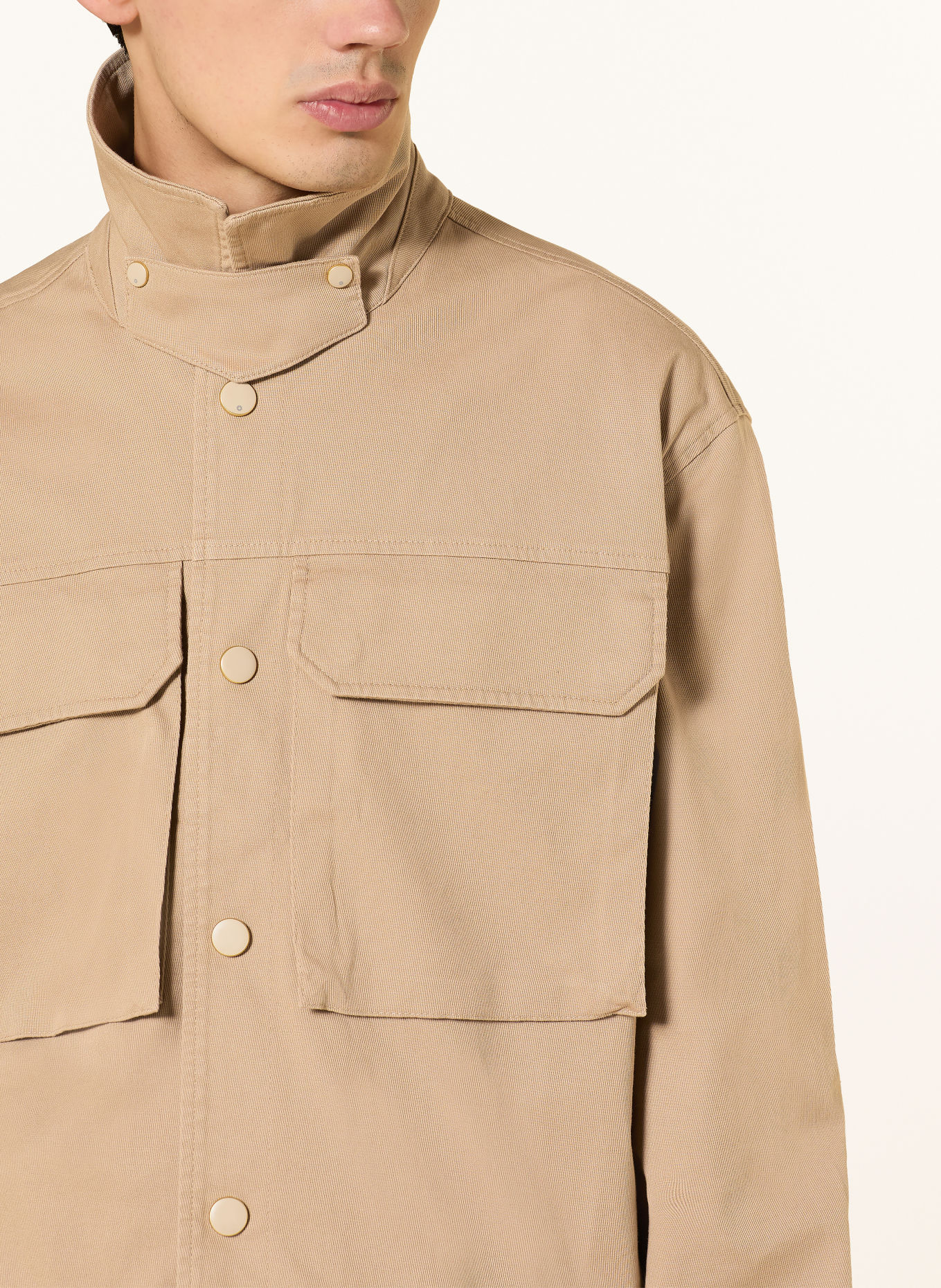 STRELLSON Overshirt JILLIS: BEIGE