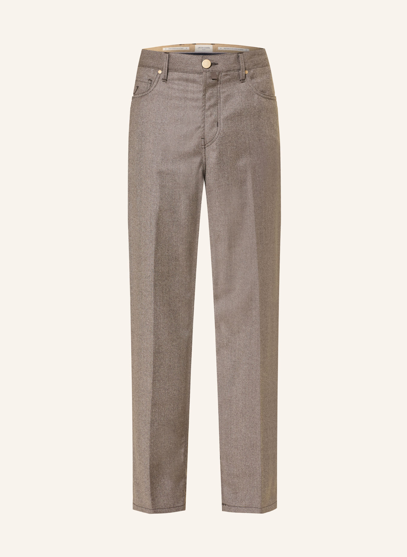 JACOB COHEN Broek ALEX Straight Fit: BRUIN