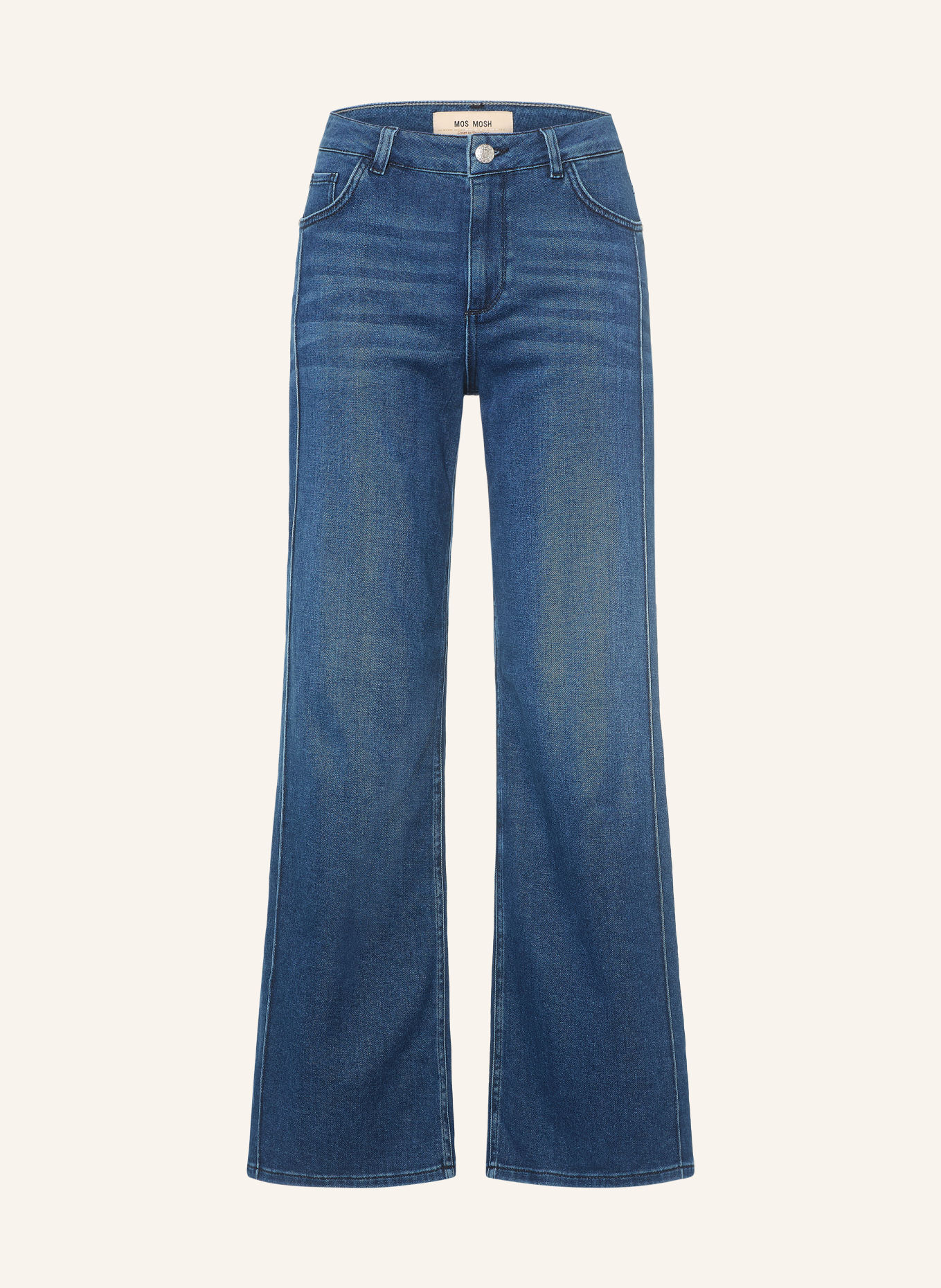 MOS MOSH Wide leg jeans MMDARA LYON: 447 DARK BLUE