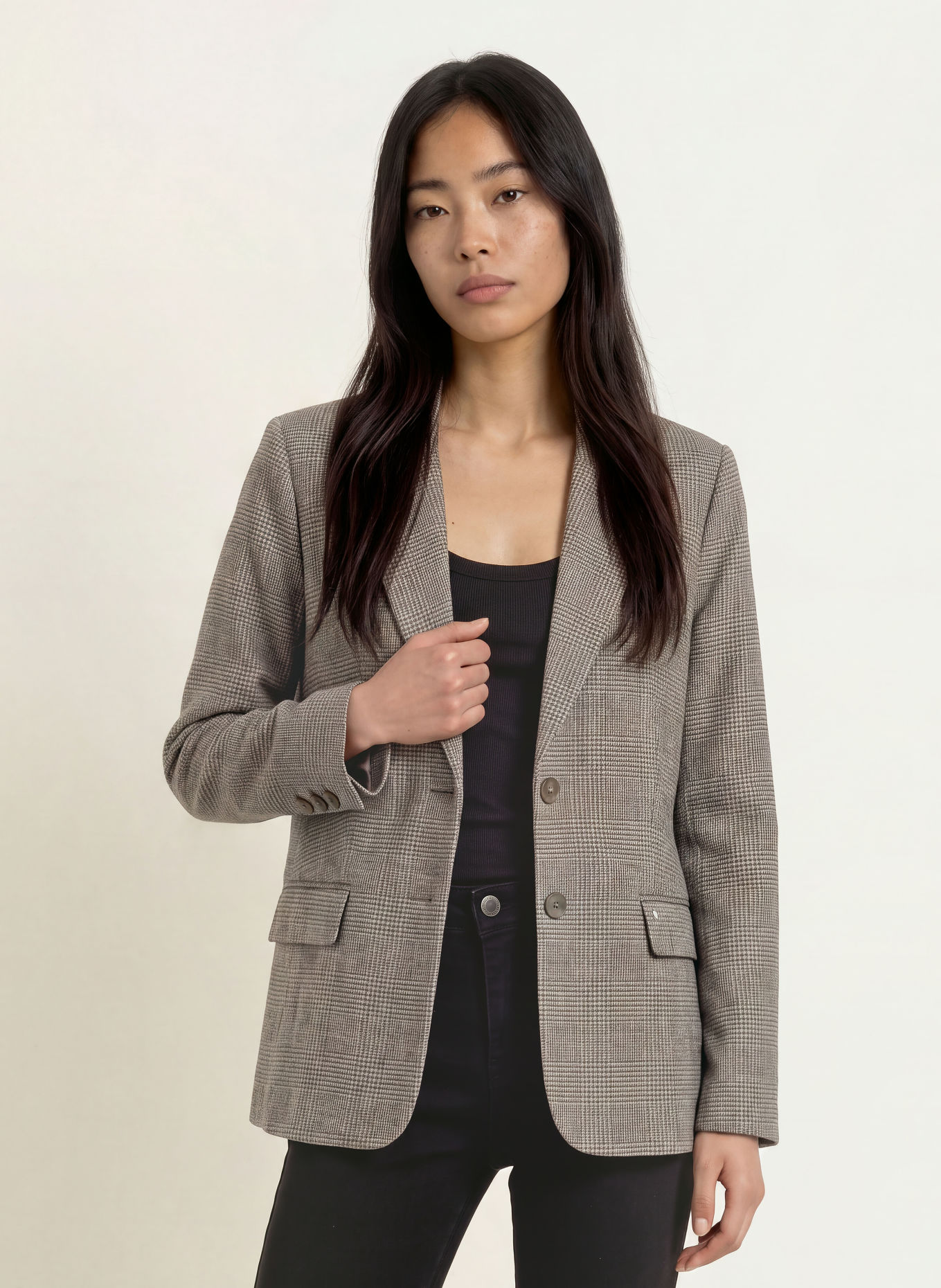 MOS MOSH Blazer MMESTHER CHRIS: CREME / SCHWARZ