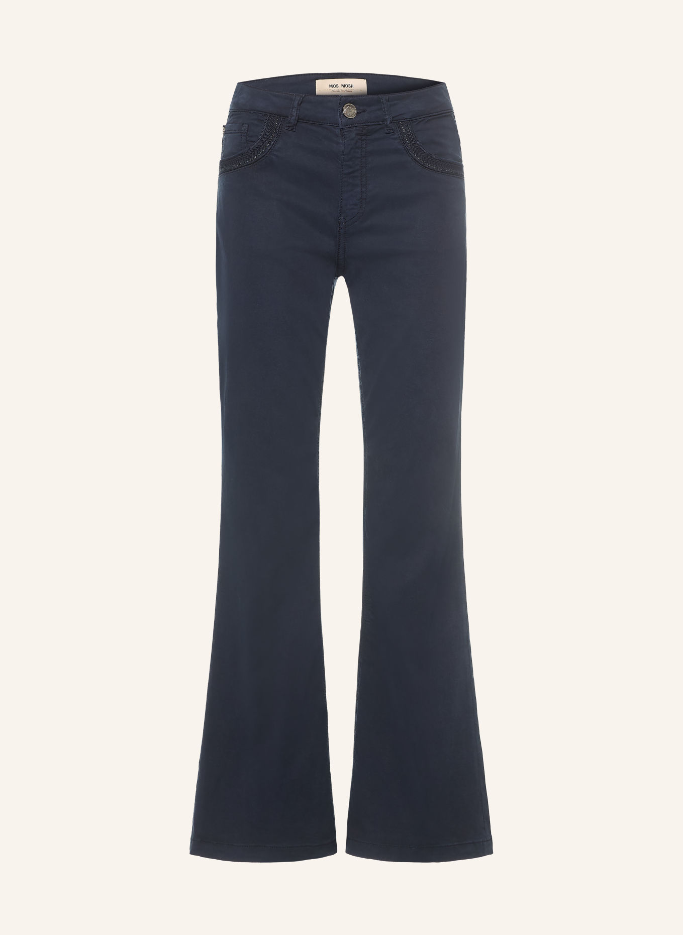 MOS MOSH Broek MMMARLENA TREASURE: 779 Navy Blazer