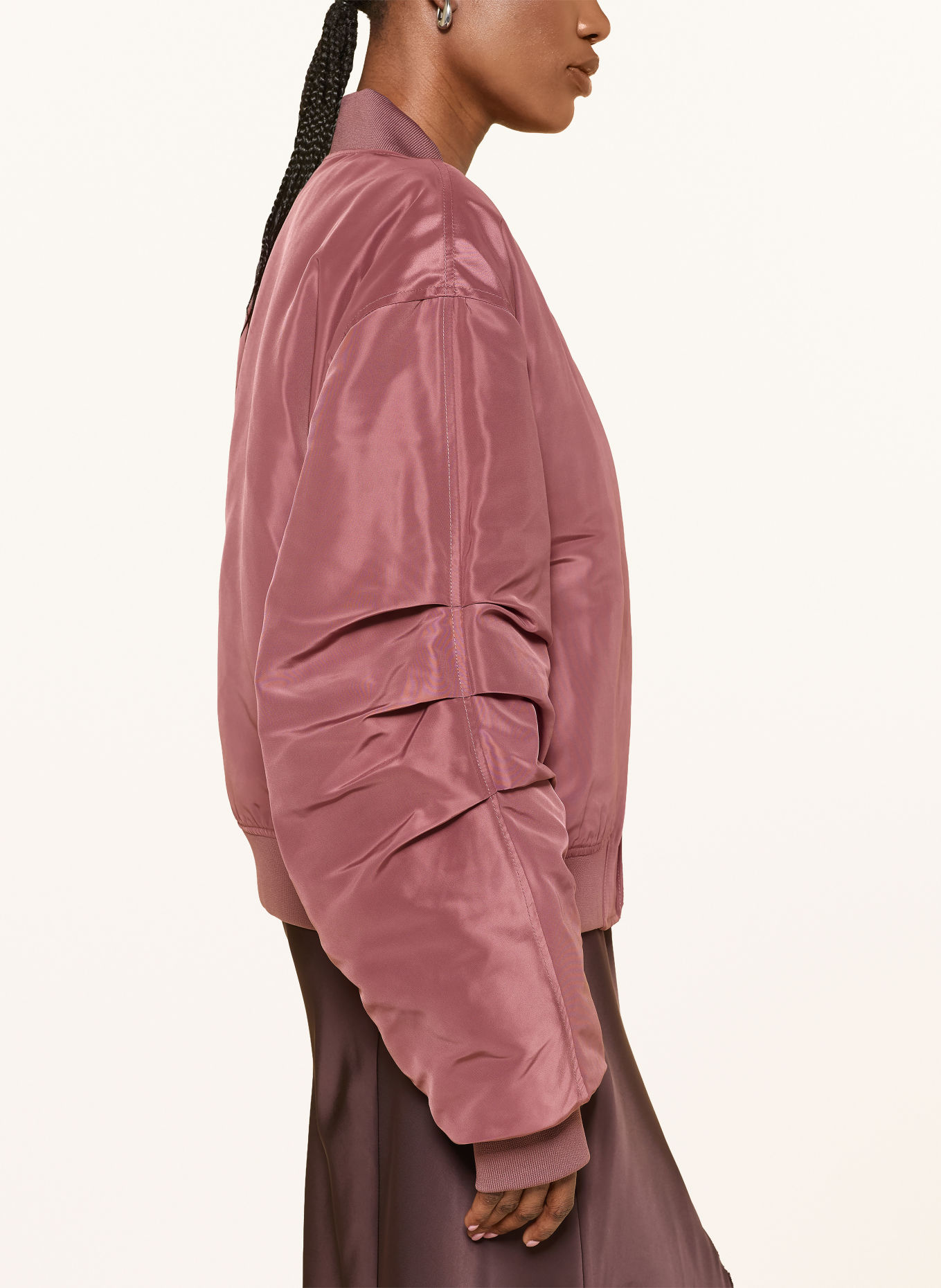 SOFIE SCHNOOR BILLASW Bomber jacket: DUSKY PINK