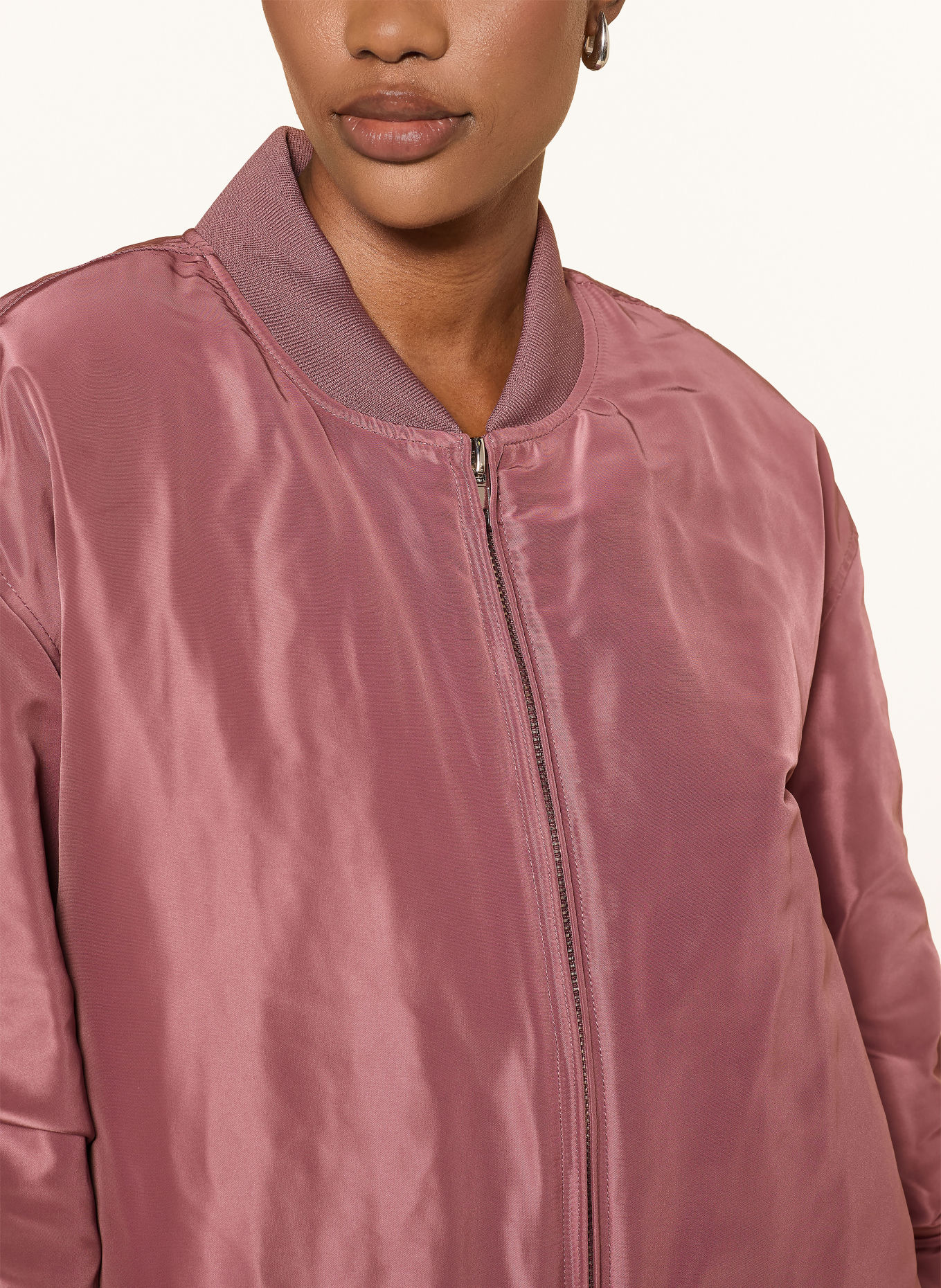 SOFIE SCHNOOR BILLASW Bomber jacket: DUSKY PINK