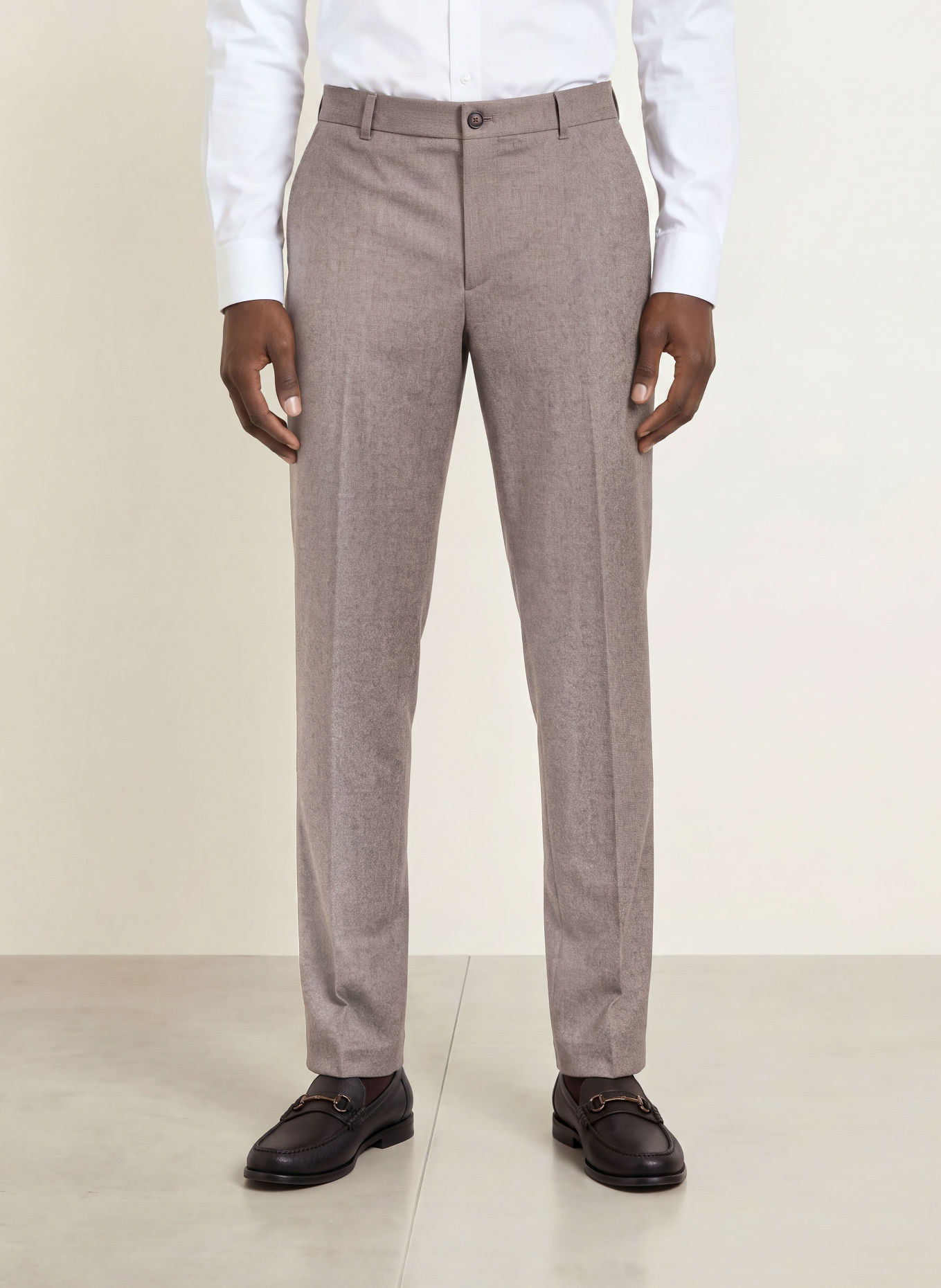 BOSS Pantalon PERIN Tapered Fit: 240 OPEN BROWN