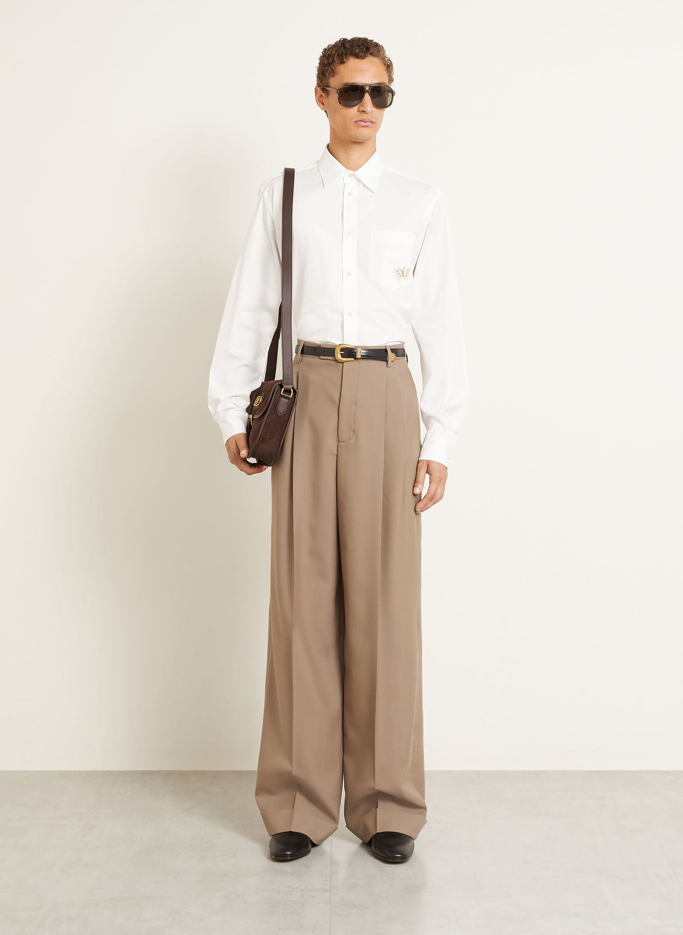 VALENTINO Hemd BUTTERFLY Slim Fit: WEISS