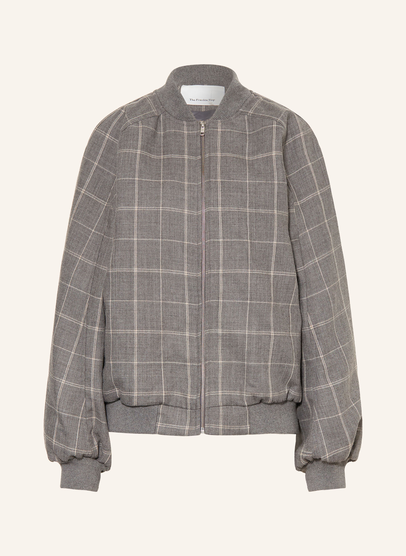 The Frankie Shop Blouson ELINOR: GRÅ / GRÄDDE