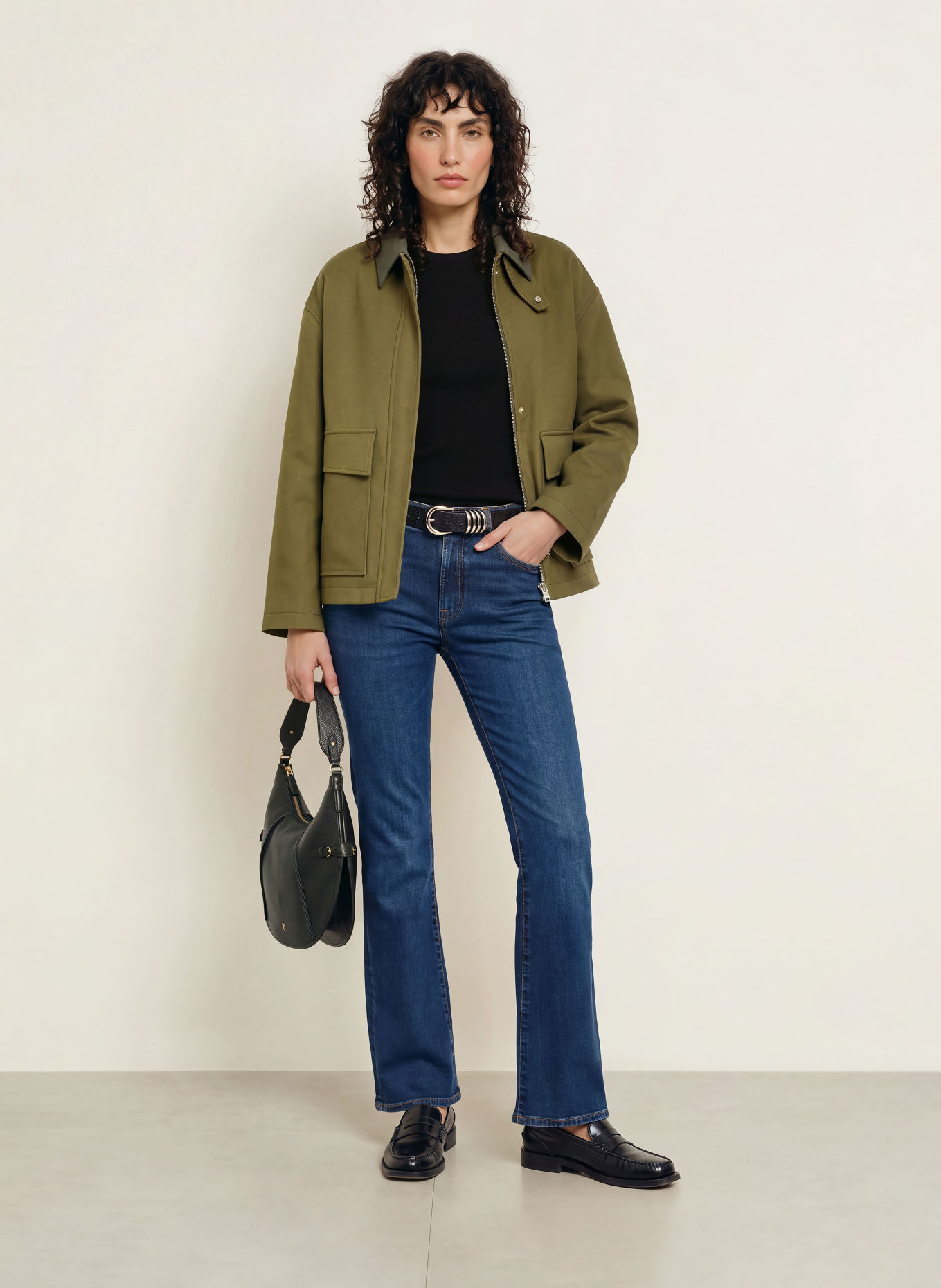 7 for all mankind Bootcut jeans THE LEGGY BOOTCUT: 3RX COULD NIGHT