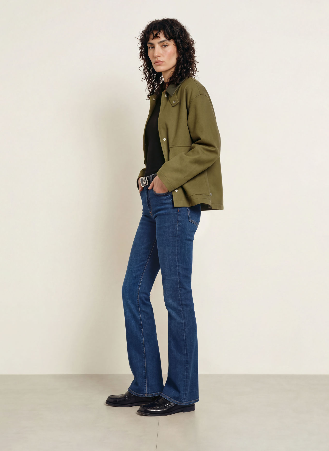 7 for all mankind Bootcut jeans THE LEGGY BOOTCUT: 3RX COULD NIGHT