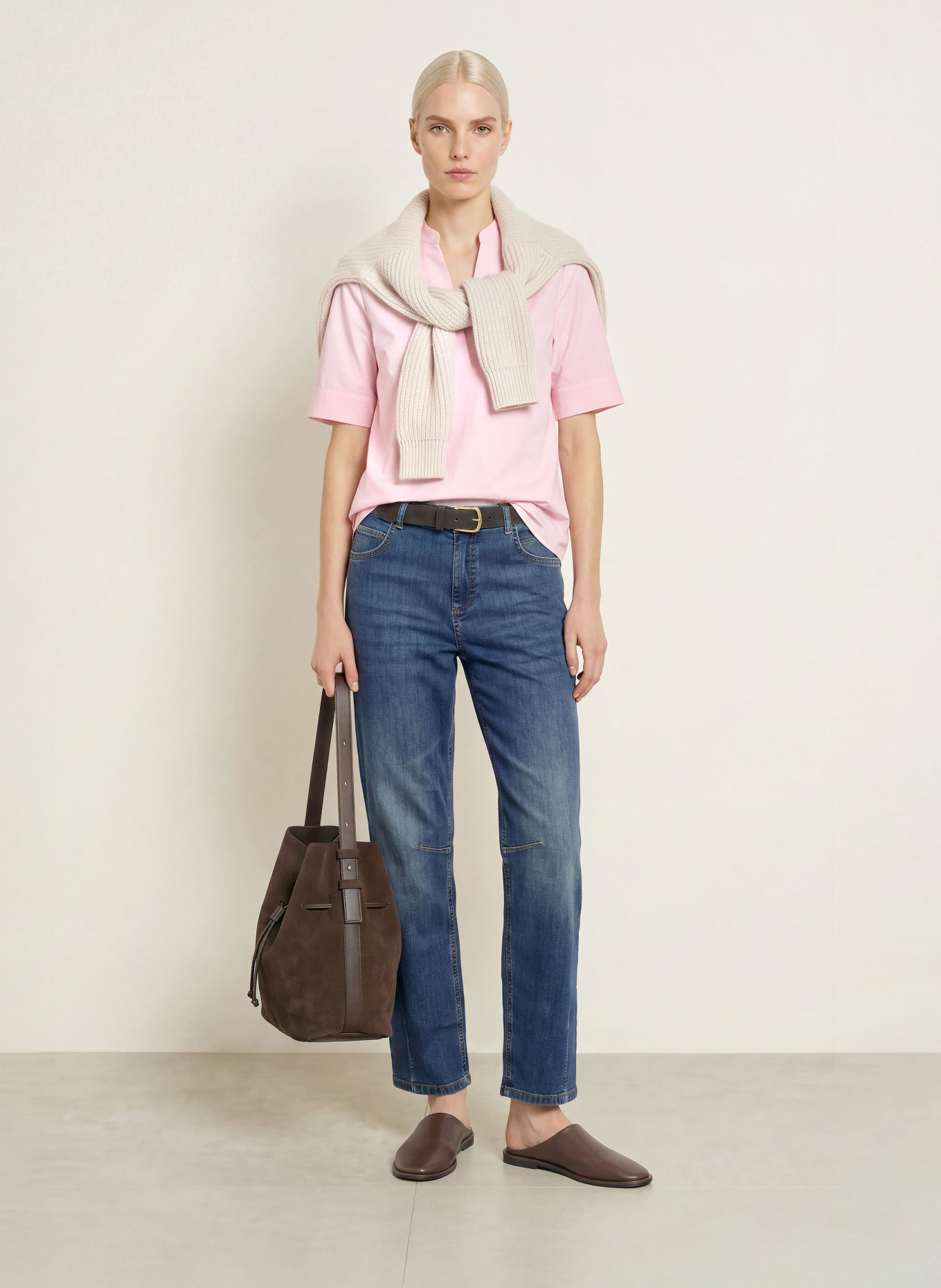 MORE & MORE Shirt blouse: PINK