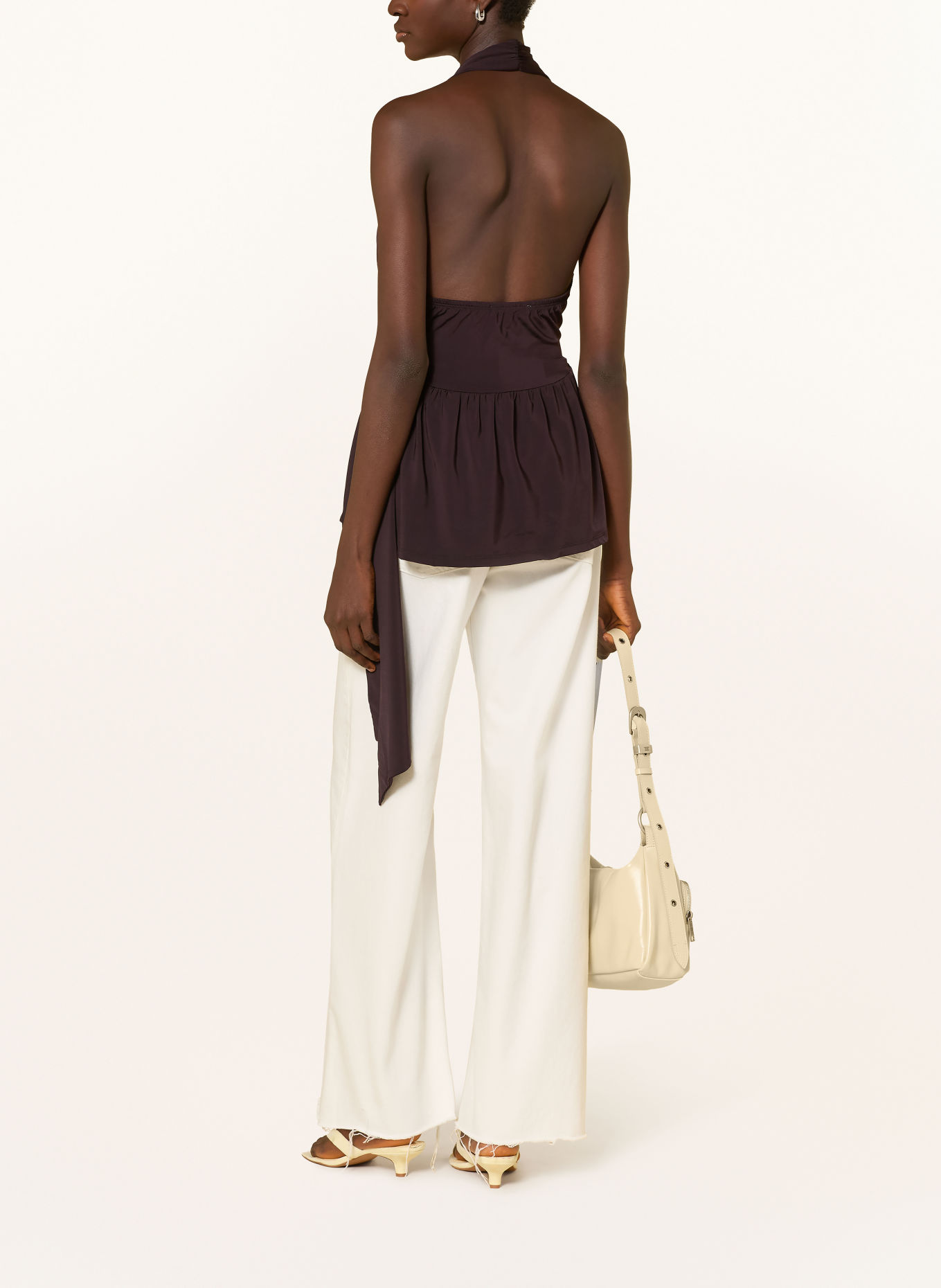 GESTUZ Top GZSEREN: DARK BROWN