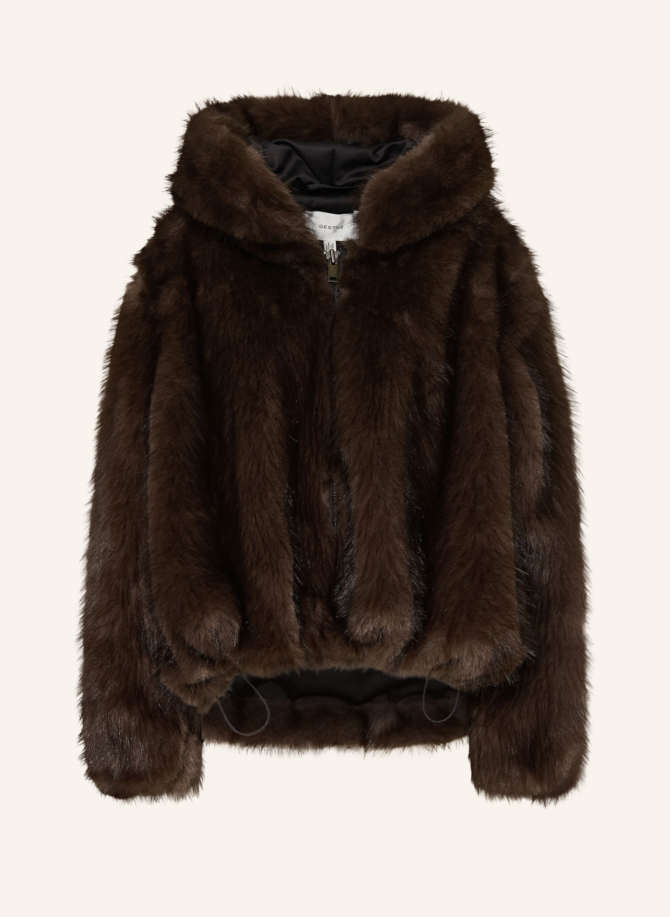 GESTUZ Kunstbontjas GZVENKA: MARRON FONCÉ