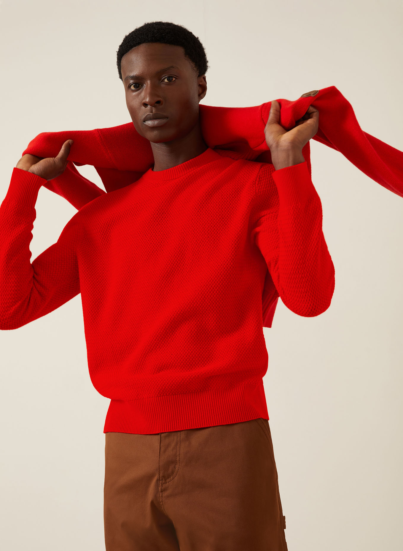 MONCLER Pullover: ROT