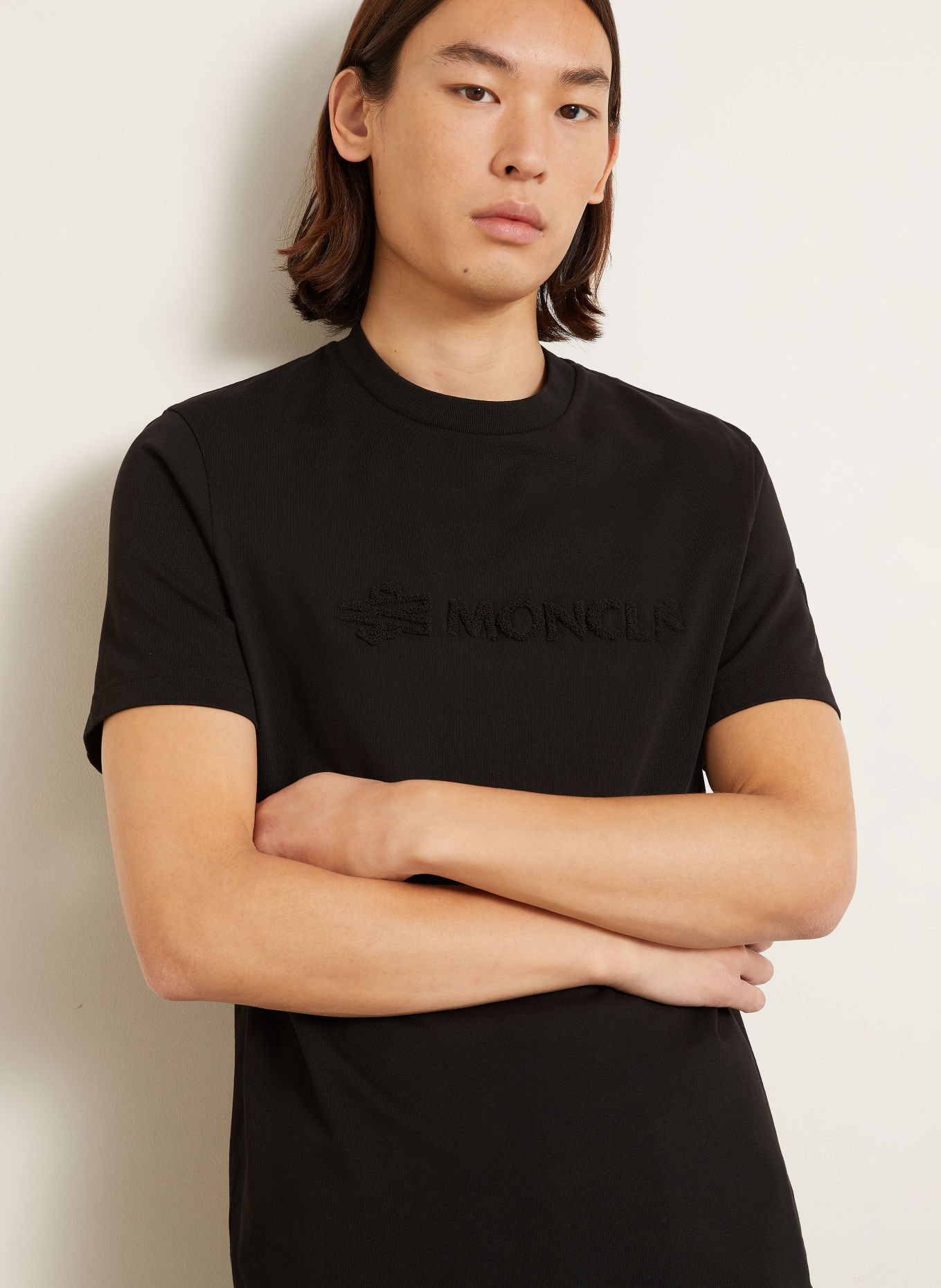 MONCLER T-shirt: CZARNY