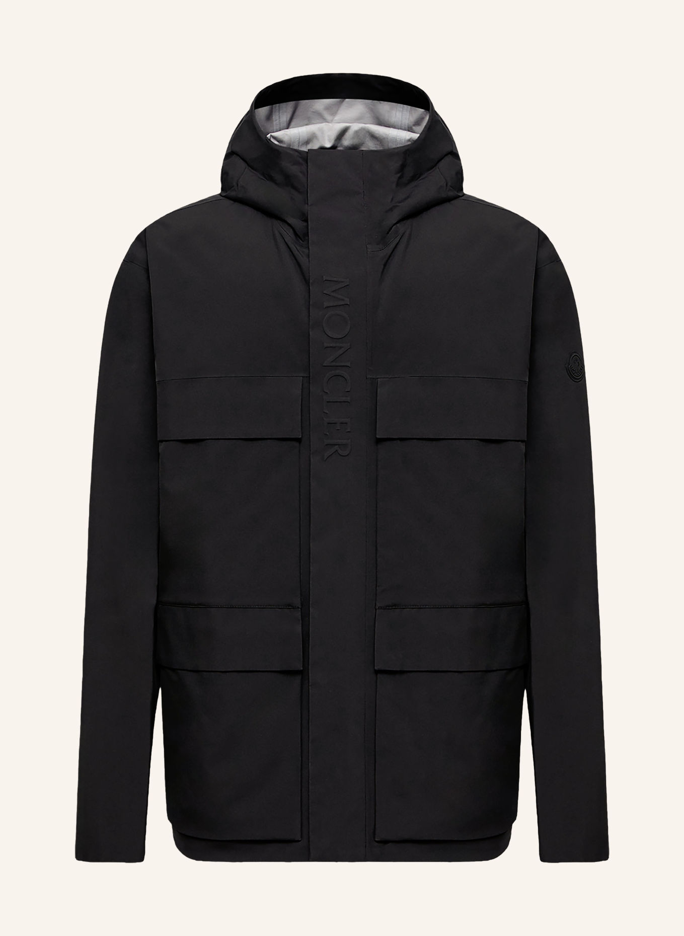 MONCLER Kurtka puchowa 2 w 1 ANTERMOIA: CZARNY