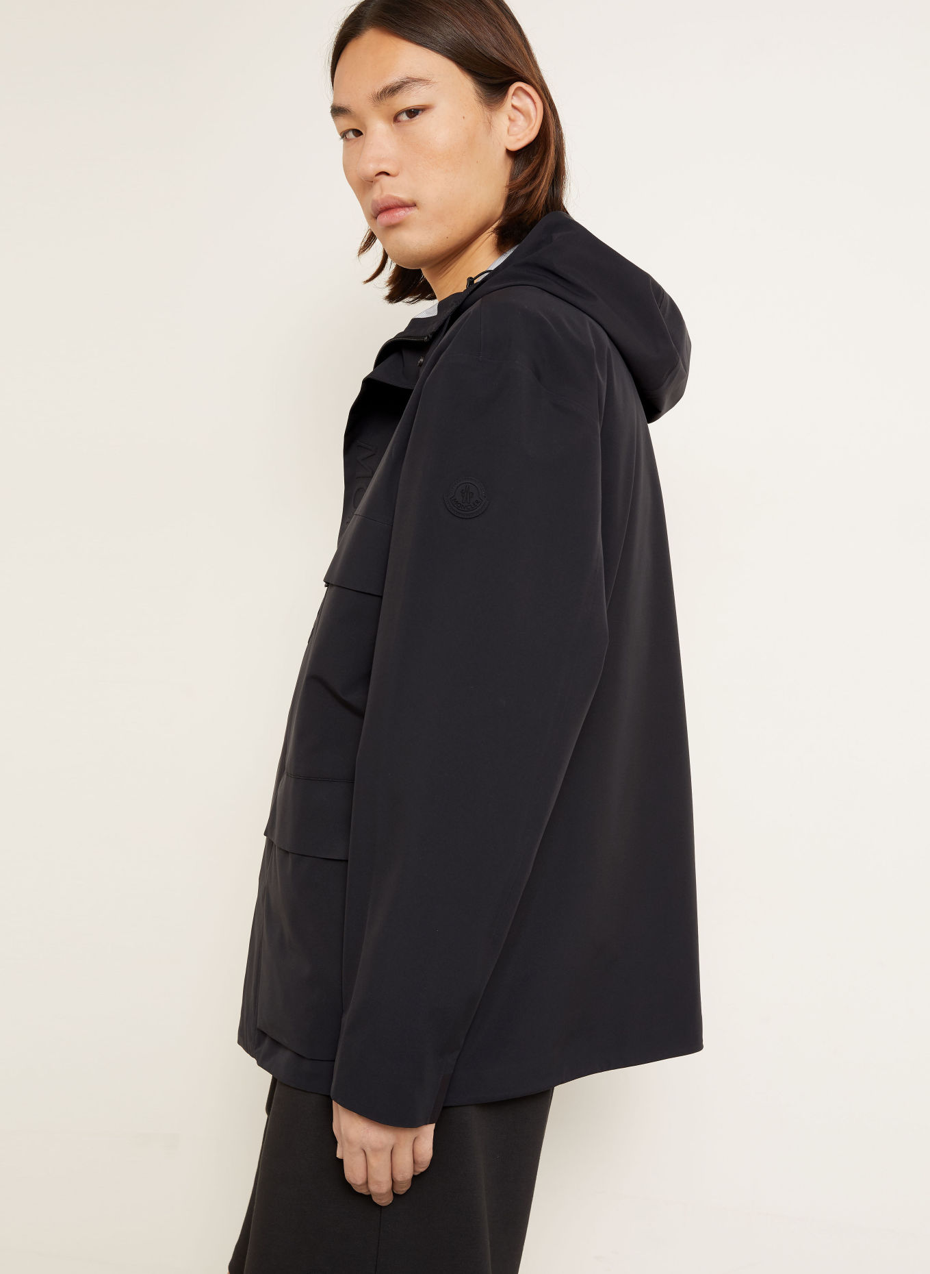 MONCLER Kurtka puchowa 2 w 1 ANTERMOIA: CZARNY