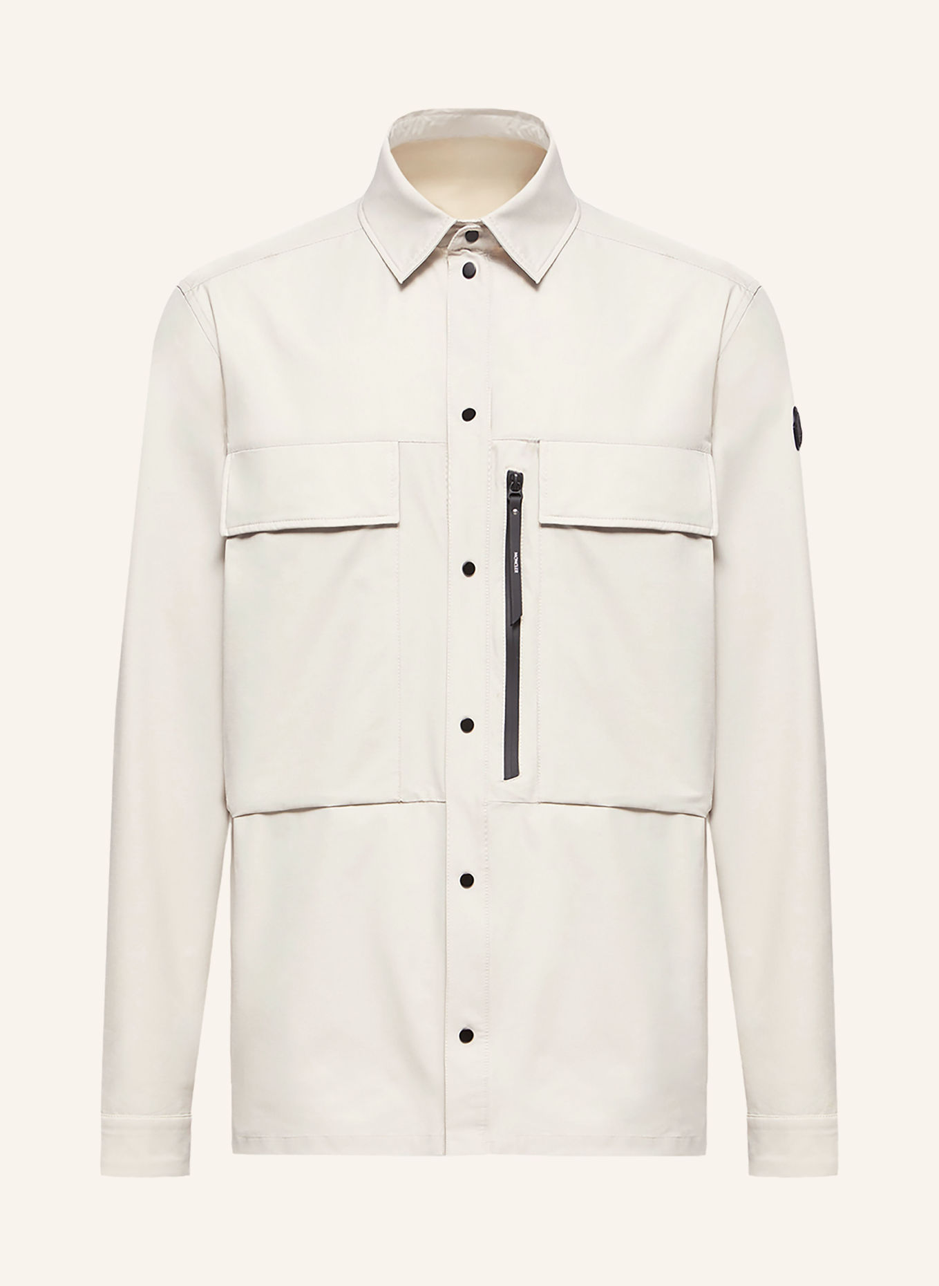 MONCLER Overjacket: HELLGRAU