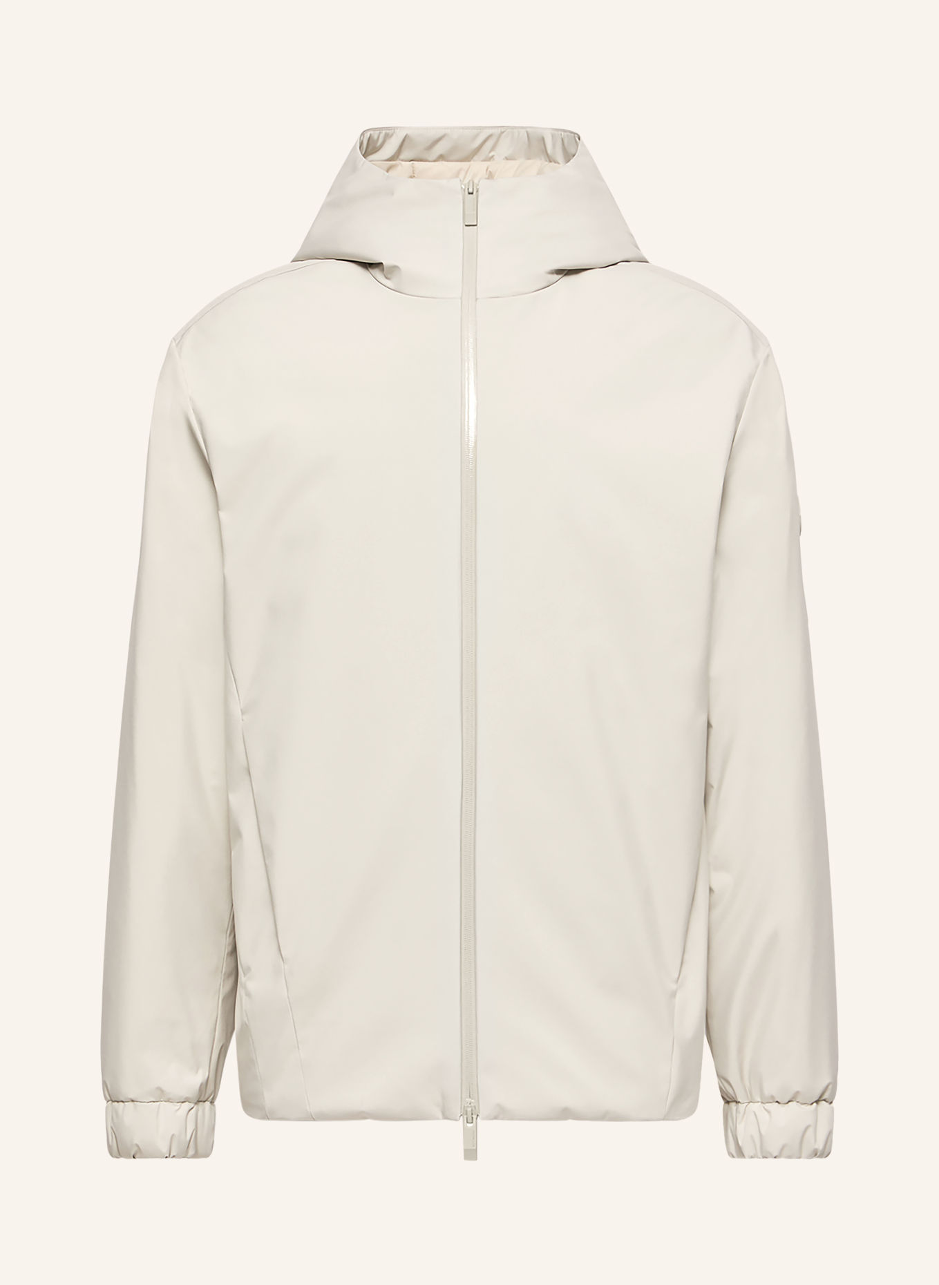 MONCLER Lekka kurtka puchowa TRELATETE: ECRU