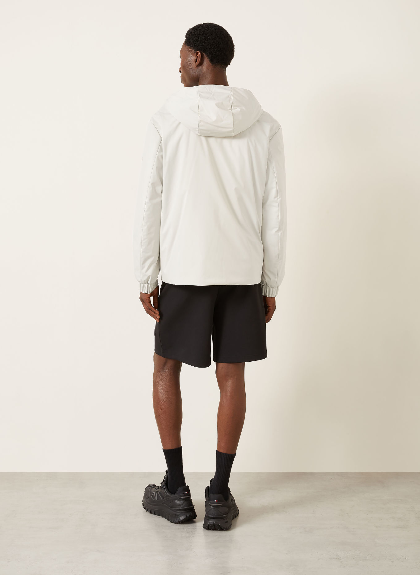 MONCLER Lekka kurtka puchowa TRELATETE: ECRU