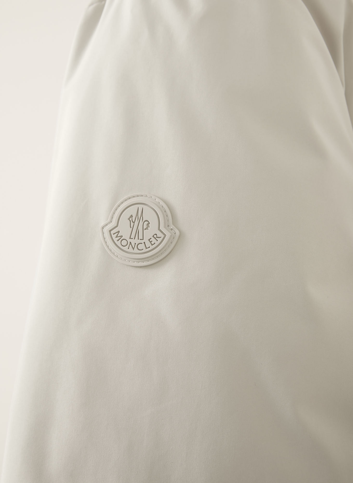 MONCLER Lekka kurtka puchowa TRELATETE: ECRU