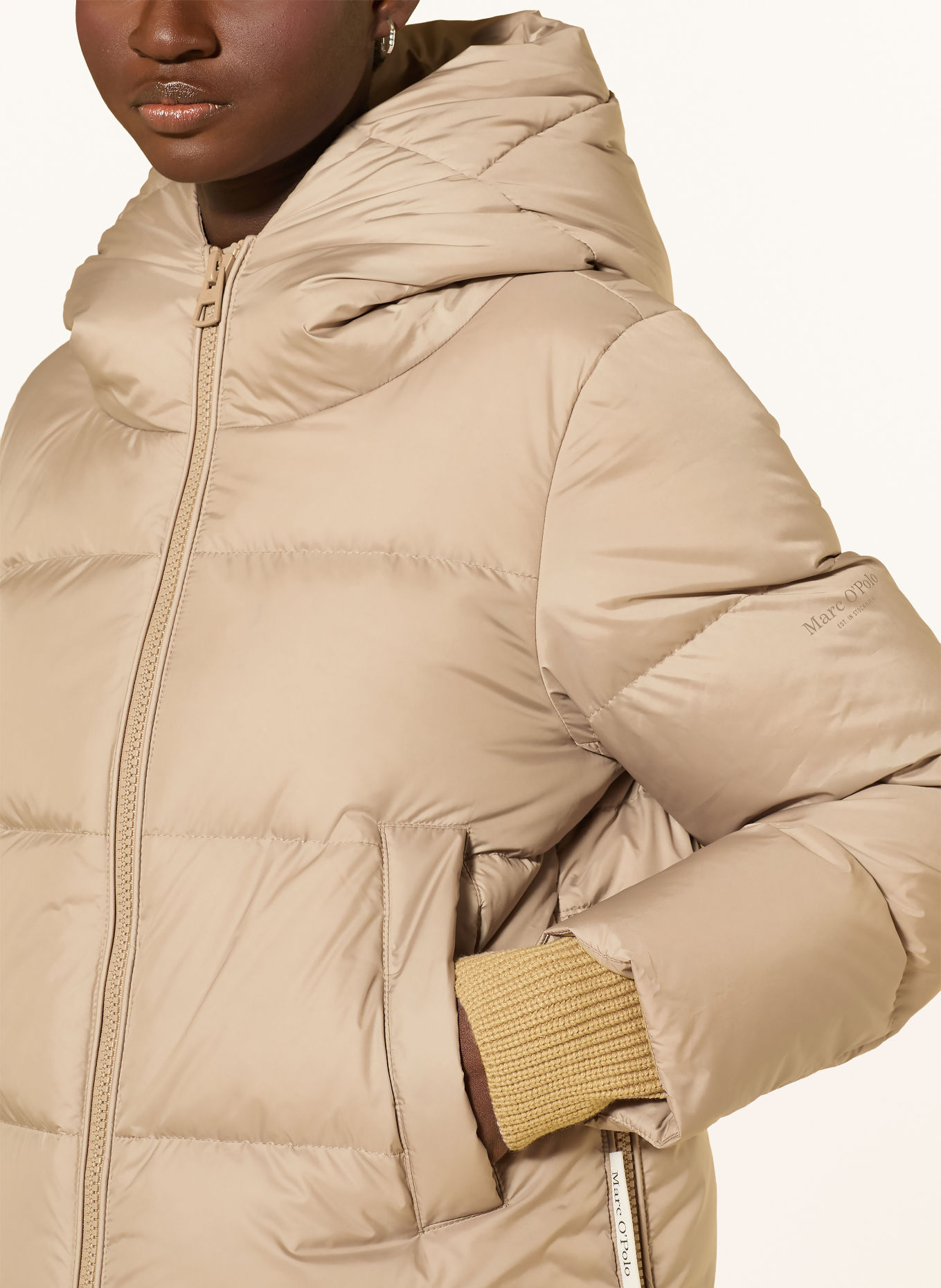 Marc O'Polo Down jacket: BEIGE