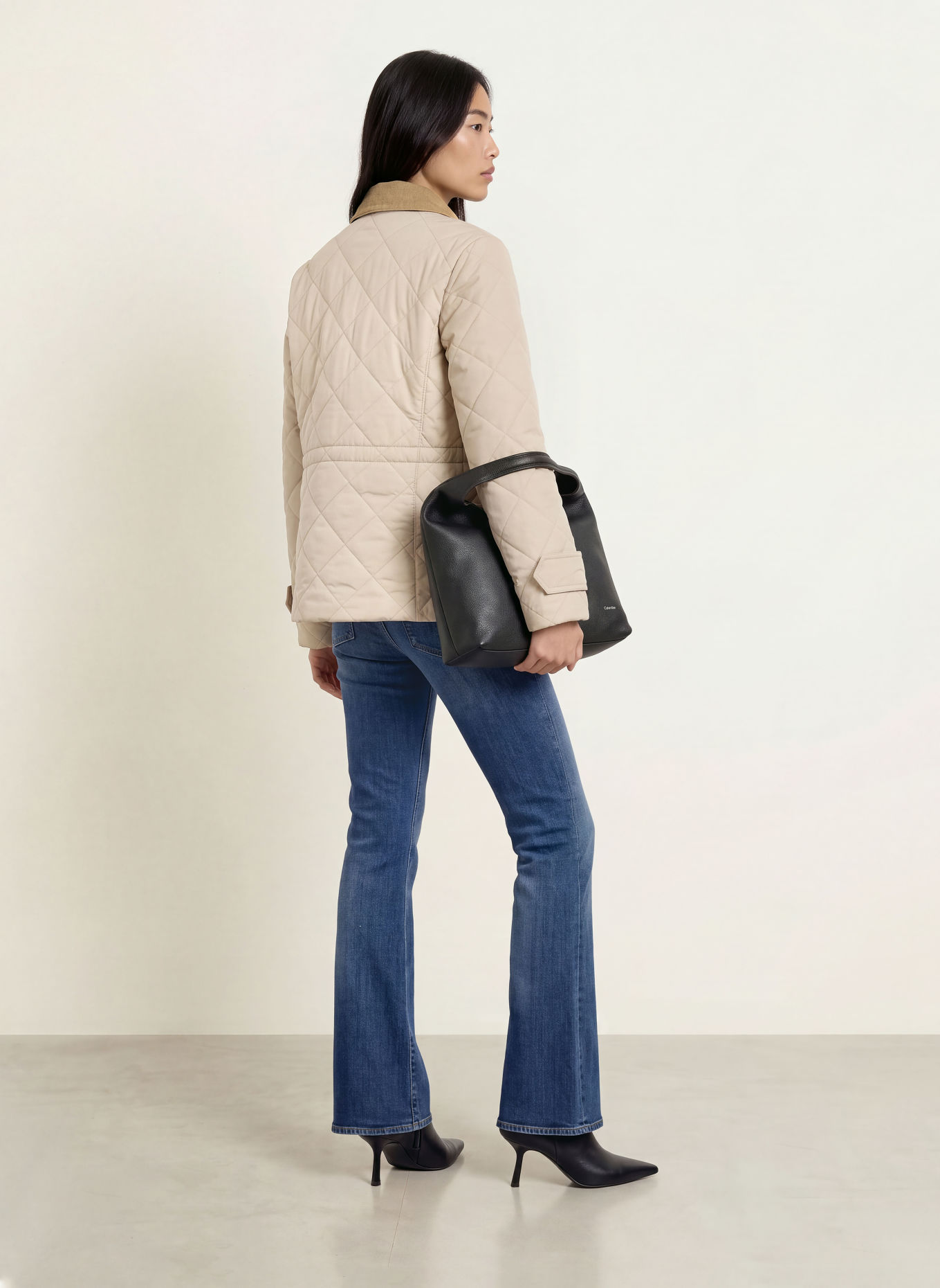 TIGER OF SWEDEN Quilted jacket JACKIE: BEIGE