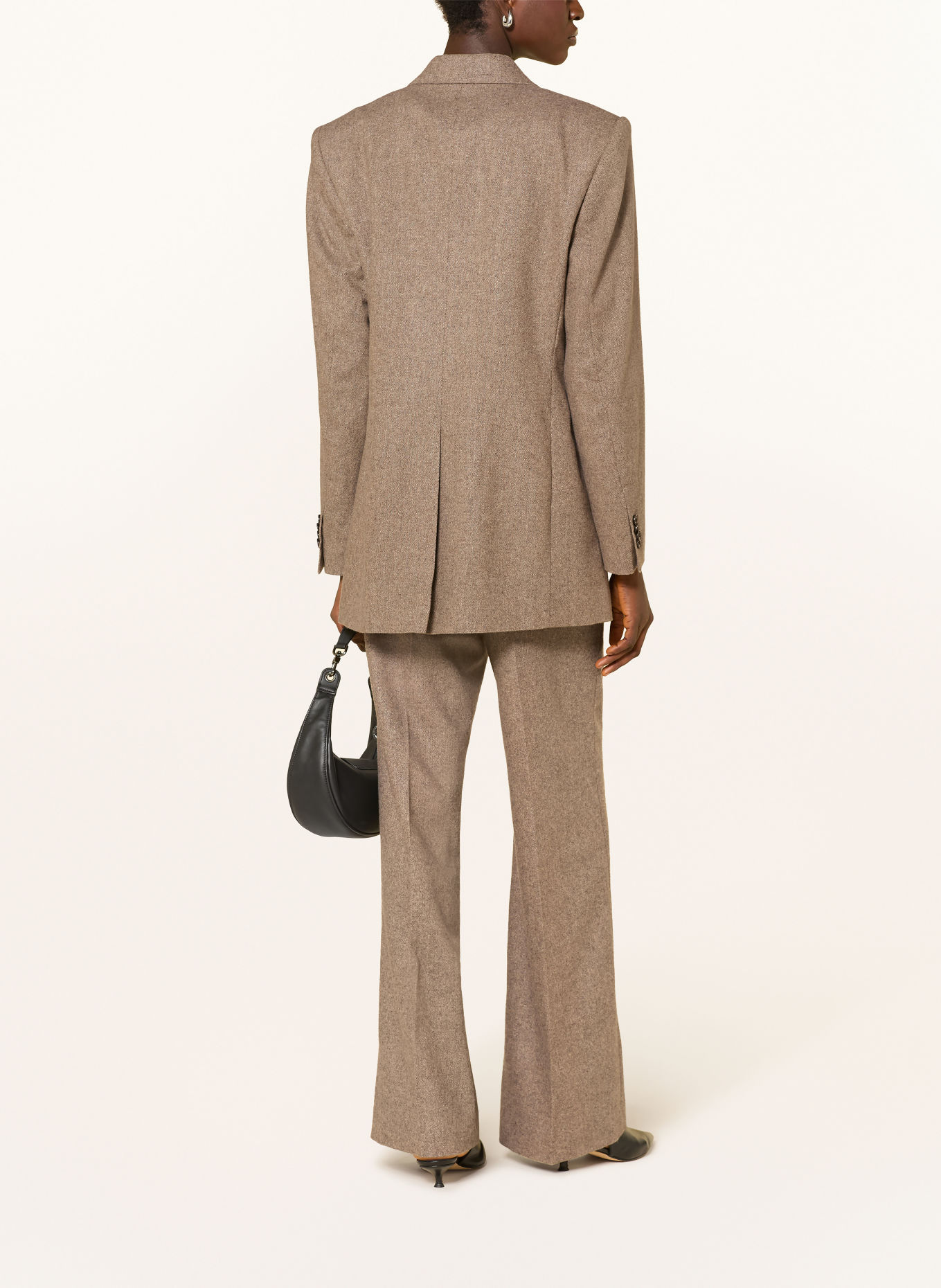 TIGER OF SWEDEN EEDIT Wide-leg trousers: LIGHT BROWN