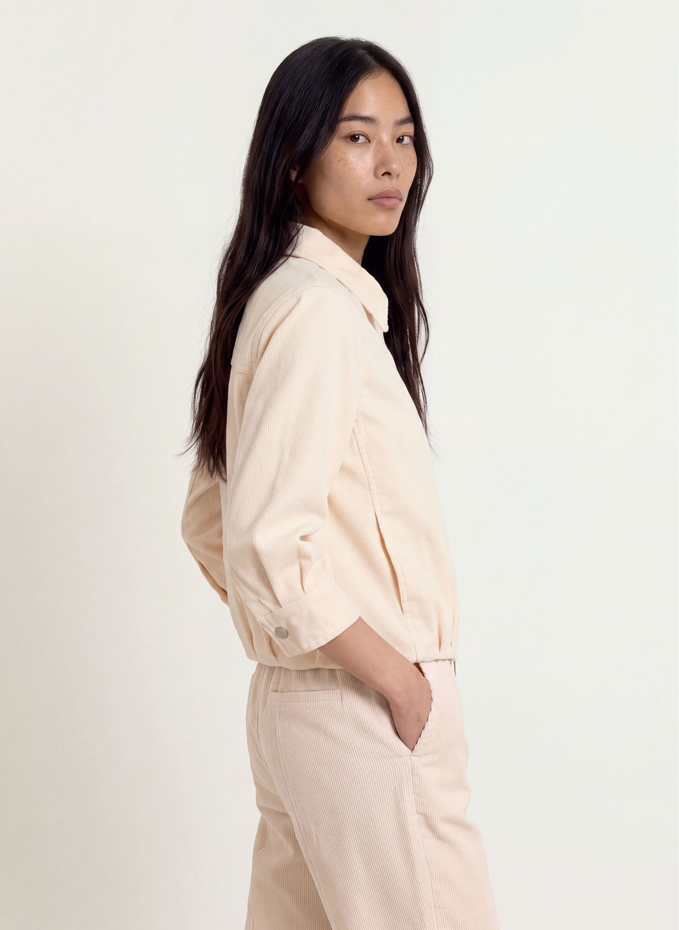 OPUS Cordjacke HAMONA: CREME