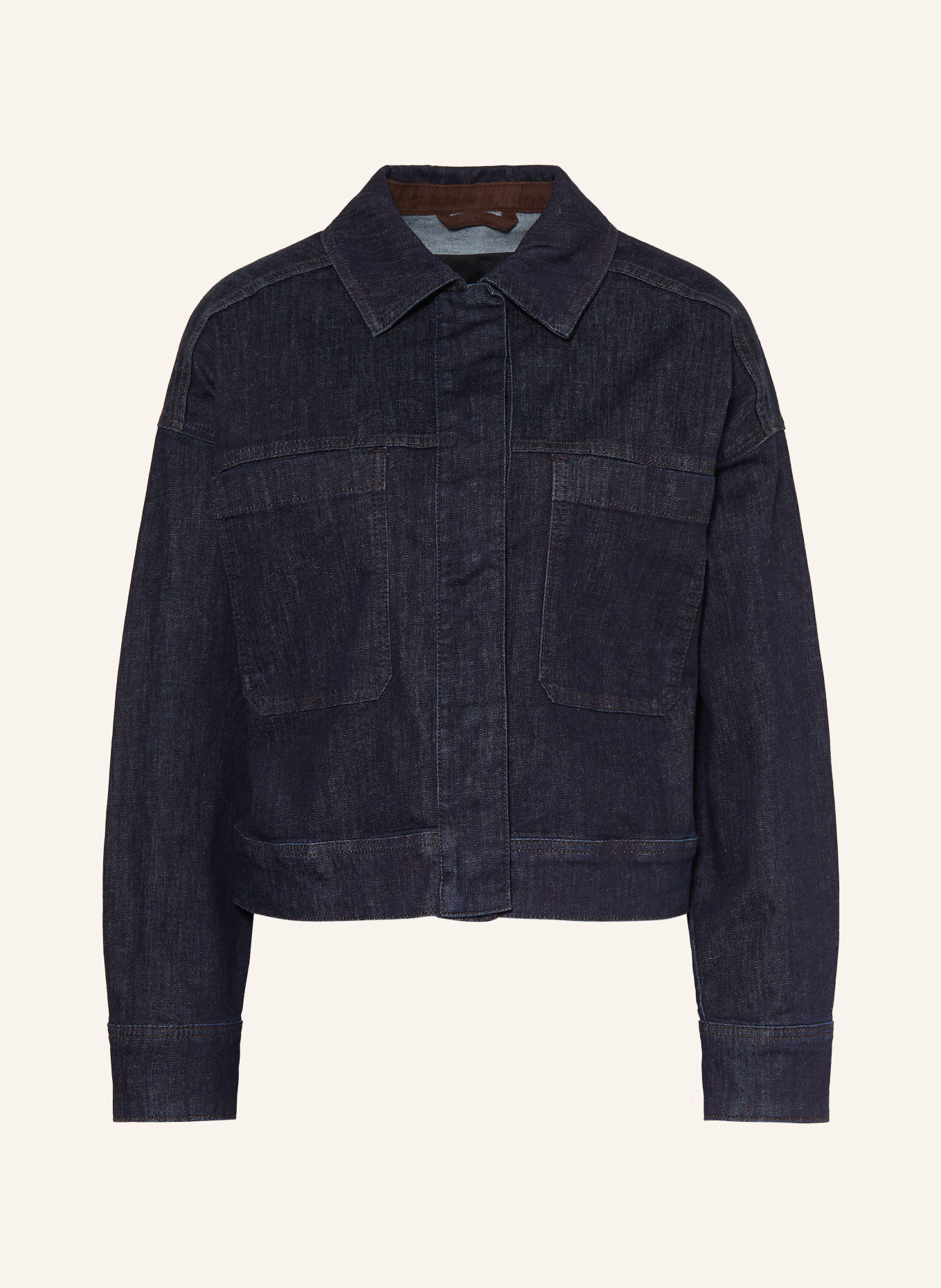 OPUS Spijkerjasje HOLLINS: 7439 rinsed blue