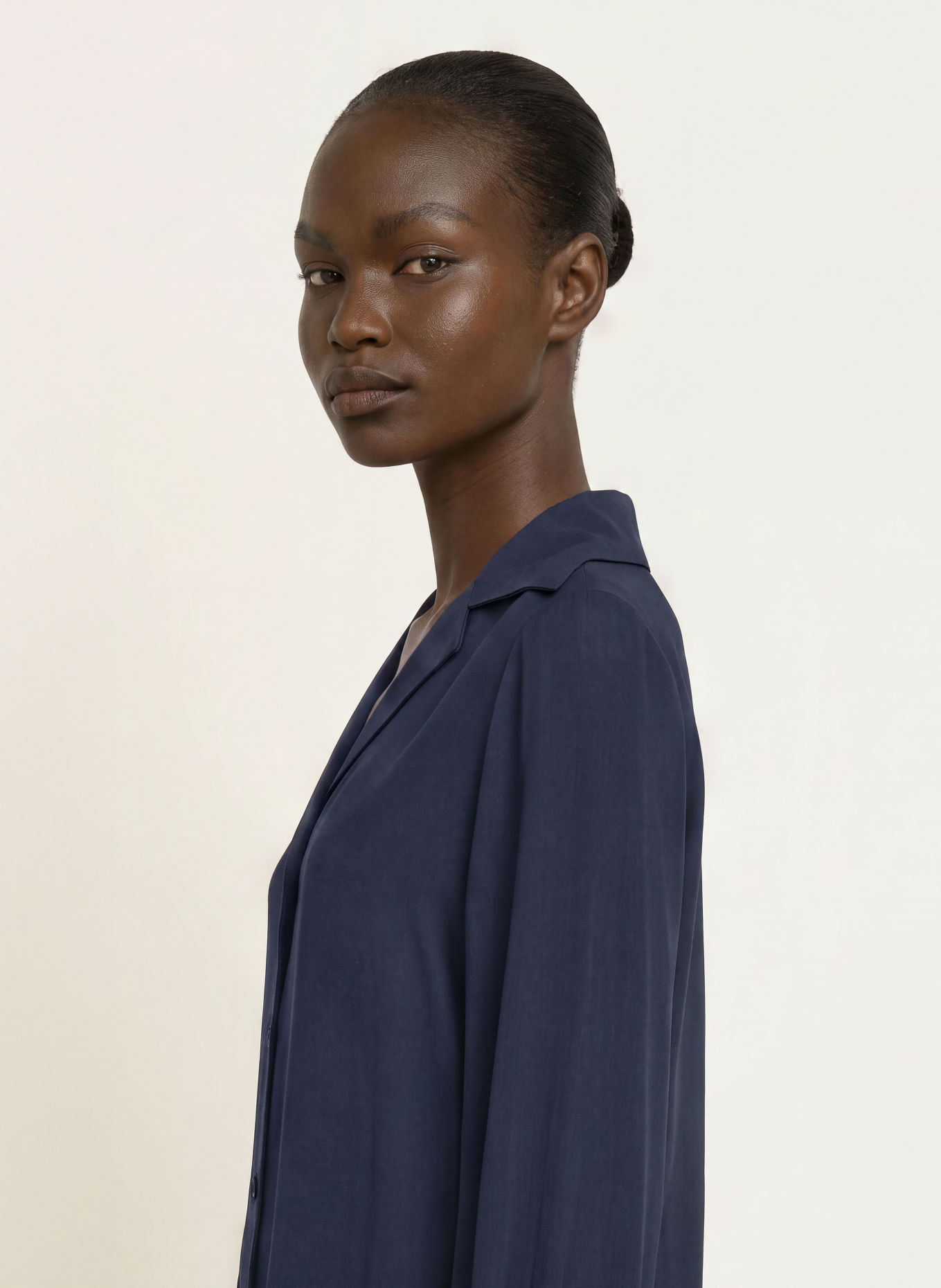 BOSS BRYSTEL Shirt blouse: DARK BLUE