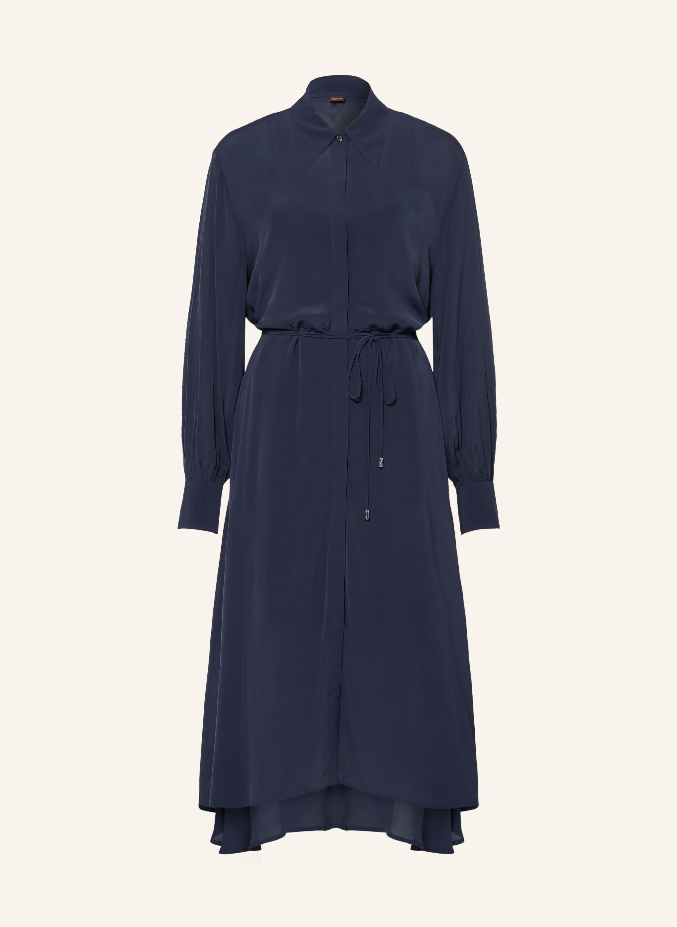 BOSS Hemdblusenkleid DRISTELLA: DUNKELBLAU