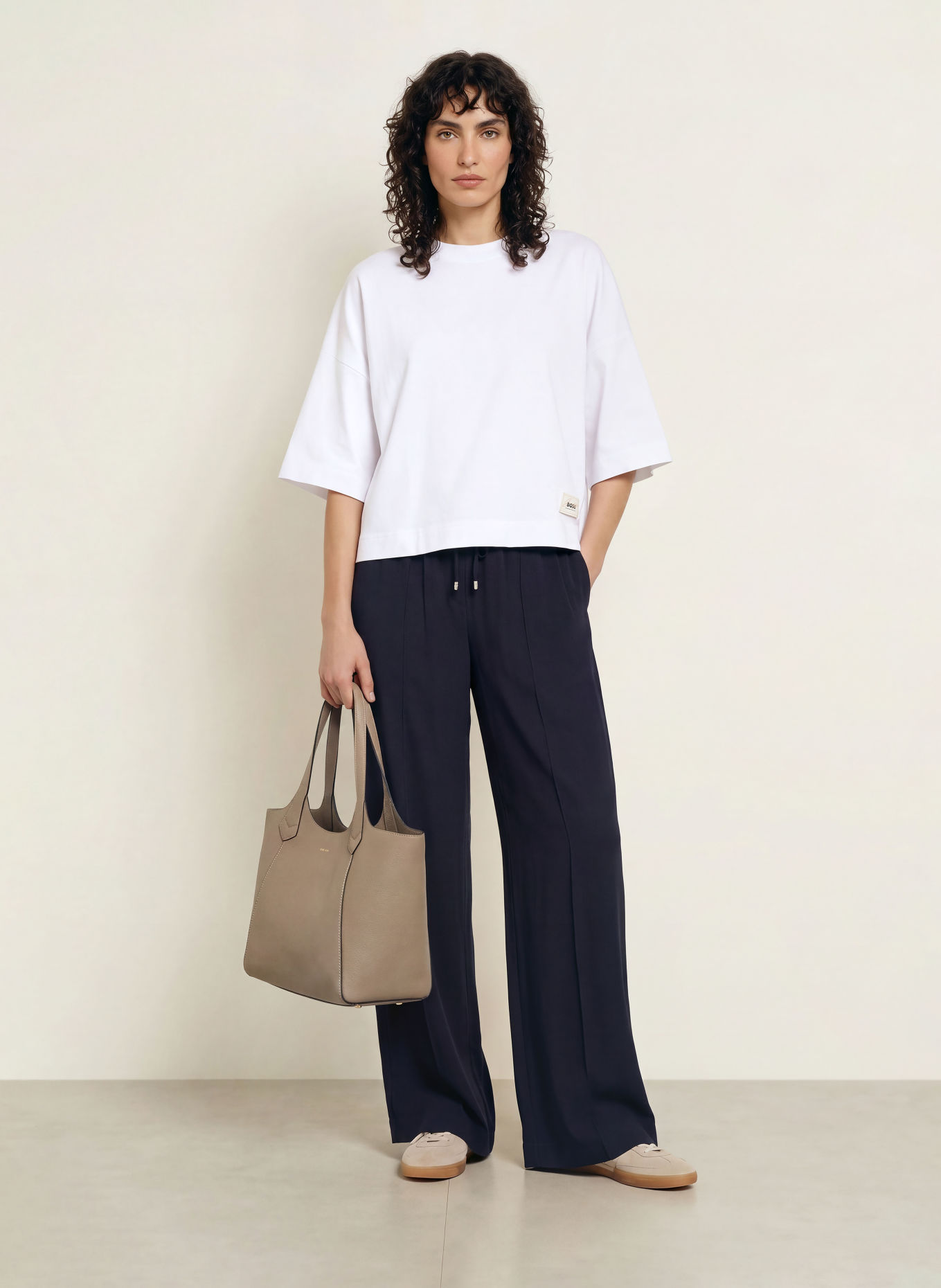 BOSS T-shirt ELEISURE: WIT