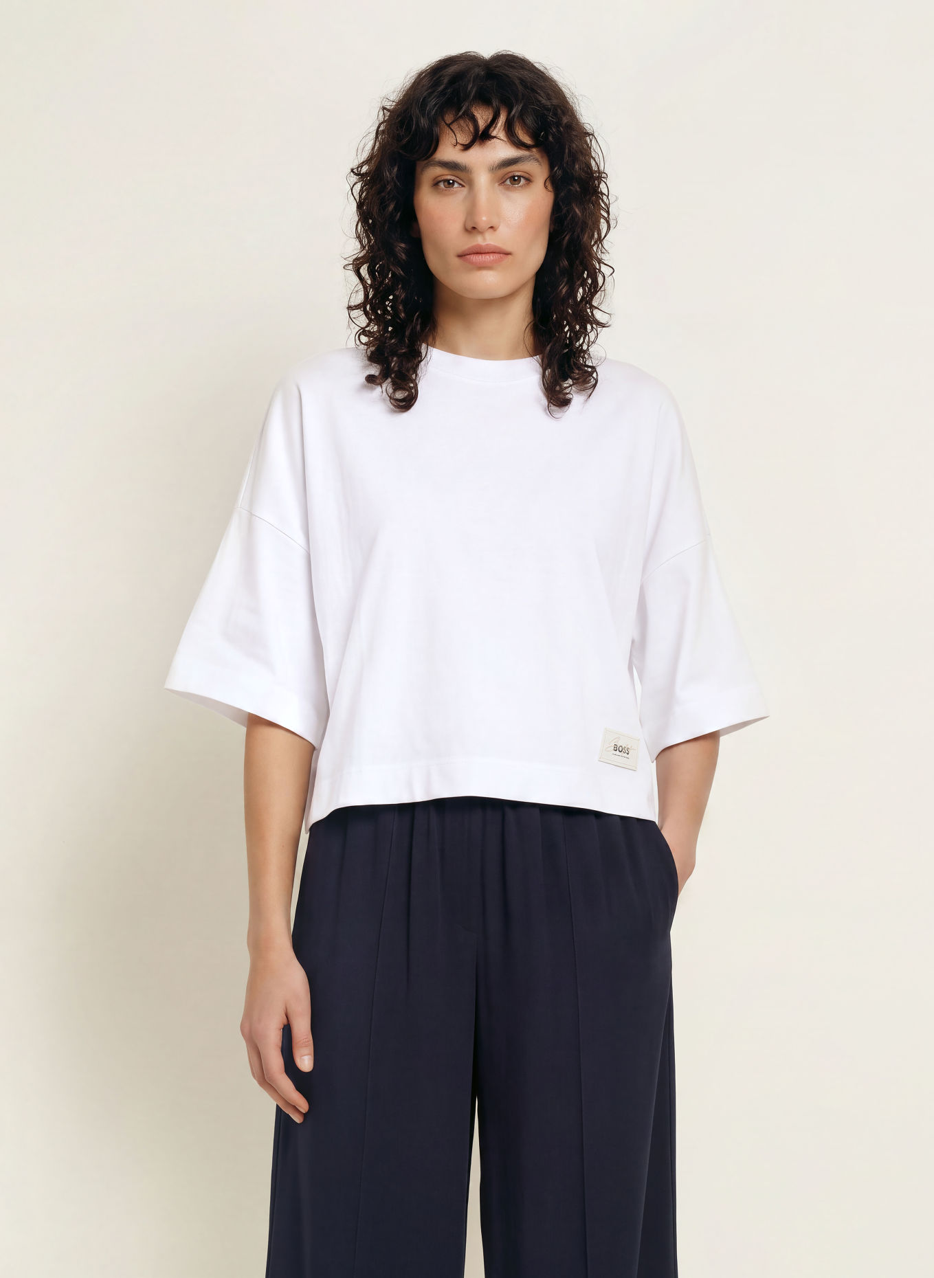 BOSS T-shirt ELEISURE: WIT