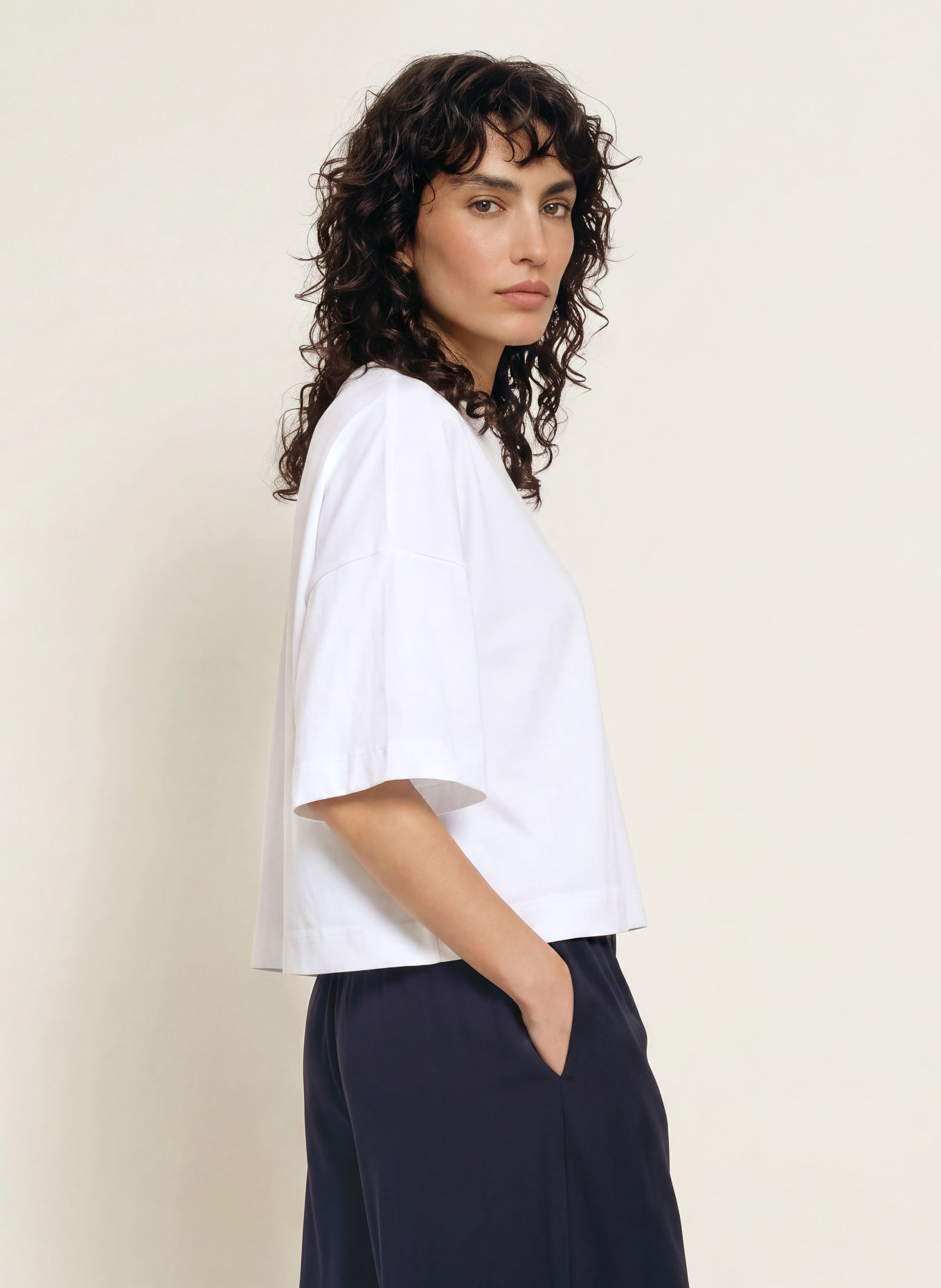 BOSS T-shirt ELEISURE: WIT