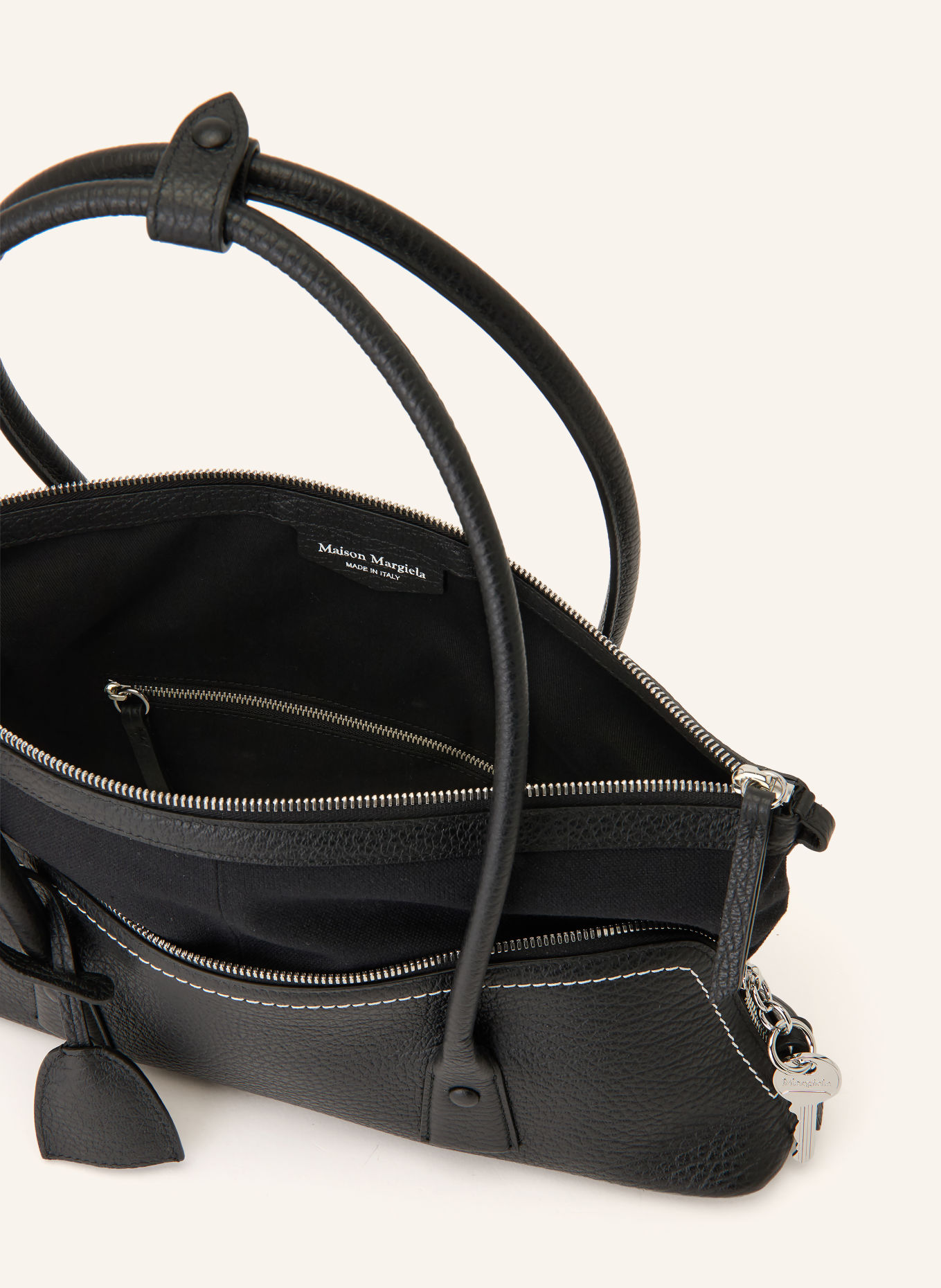 Maison Margiela Schoudertas: ZWART / ZILVER