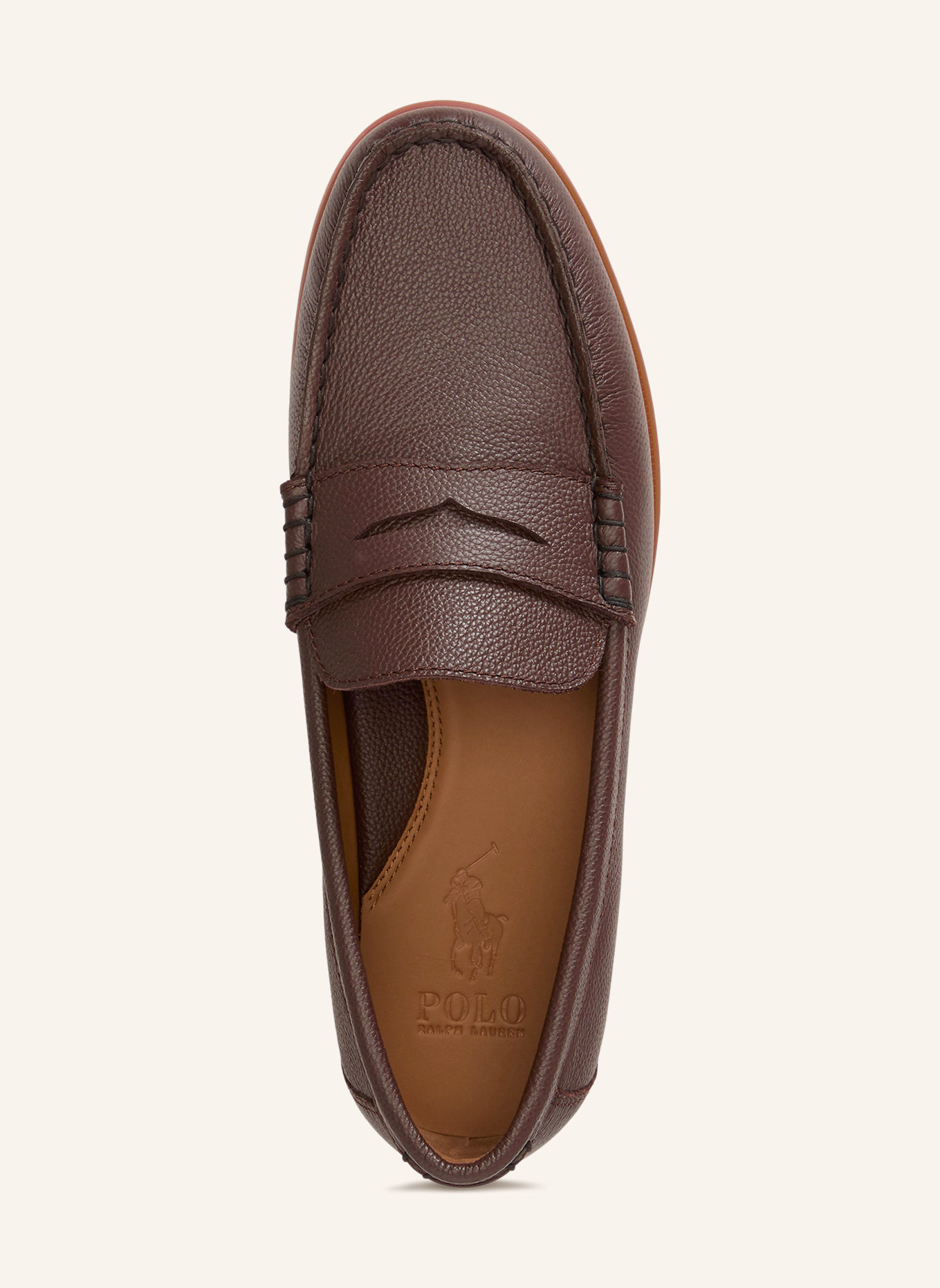 POLO RALPH LAUREN Penny-loafers MERTON: BRUN