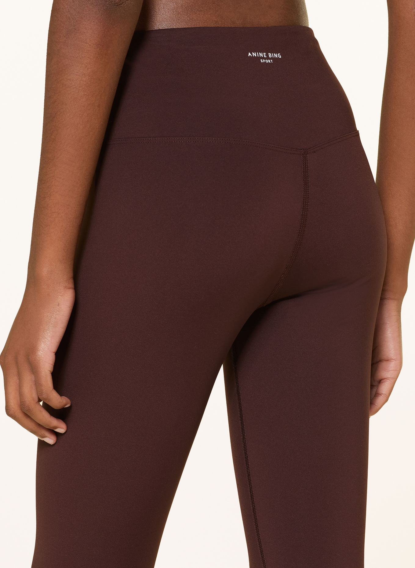ANINE BING Leggings BLAKE: DUNKELBRAUN
