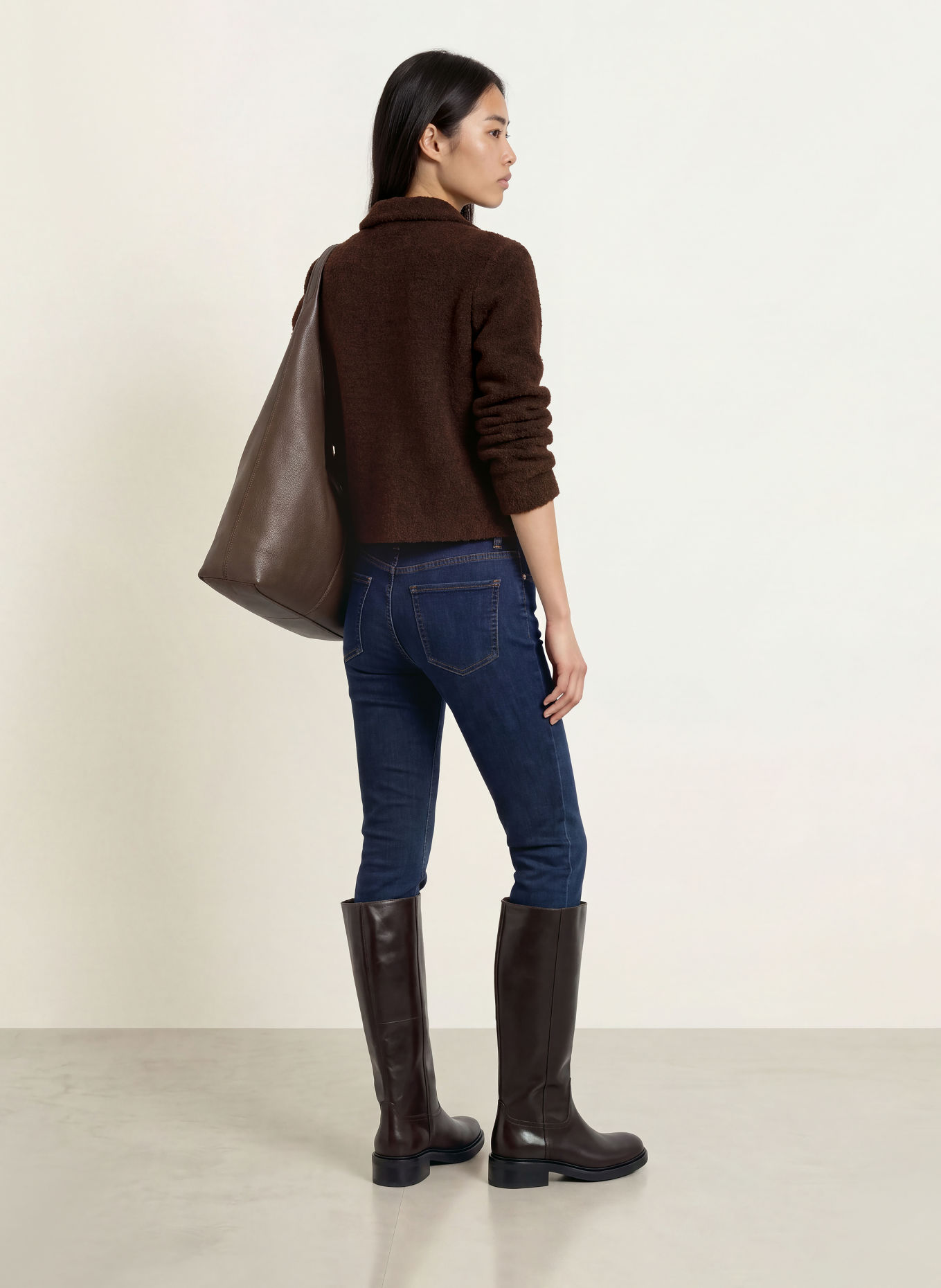 Rich & Royal Strickjacke: DUNKELBRAUN