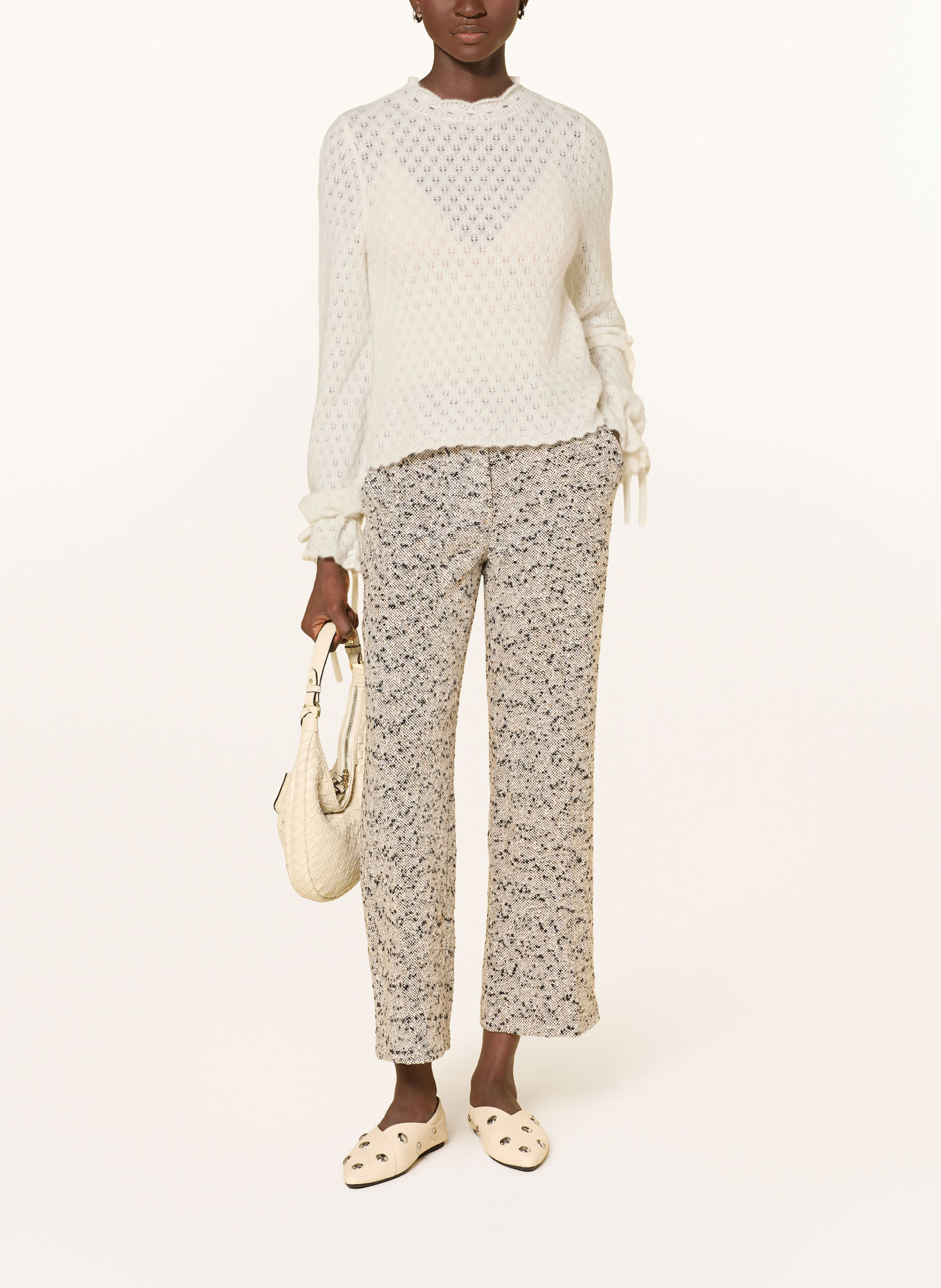 Rich & Royal Alpaca Sweater: ECRU