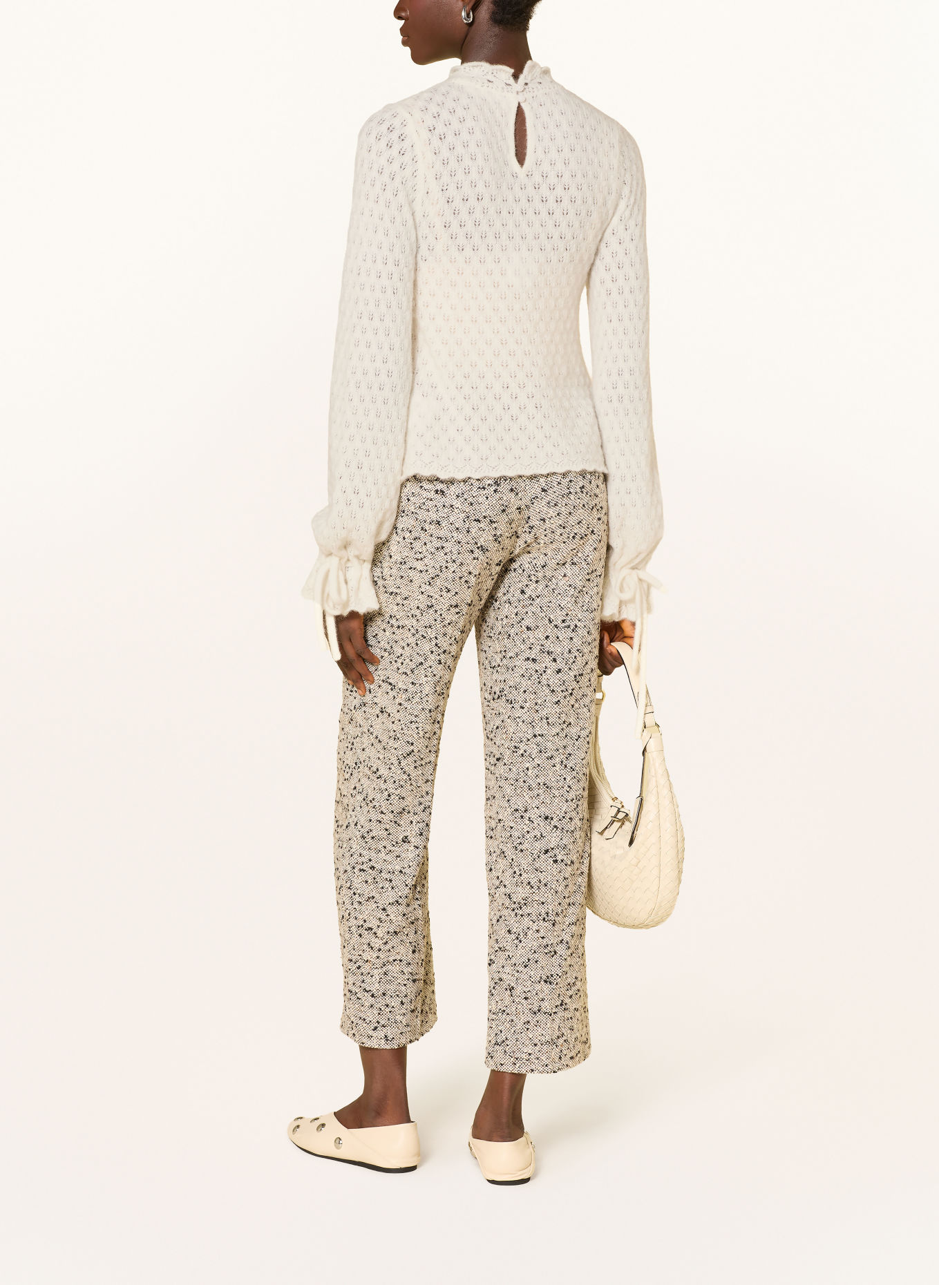 Rich & Royal Alpaca Sweater: ECRU