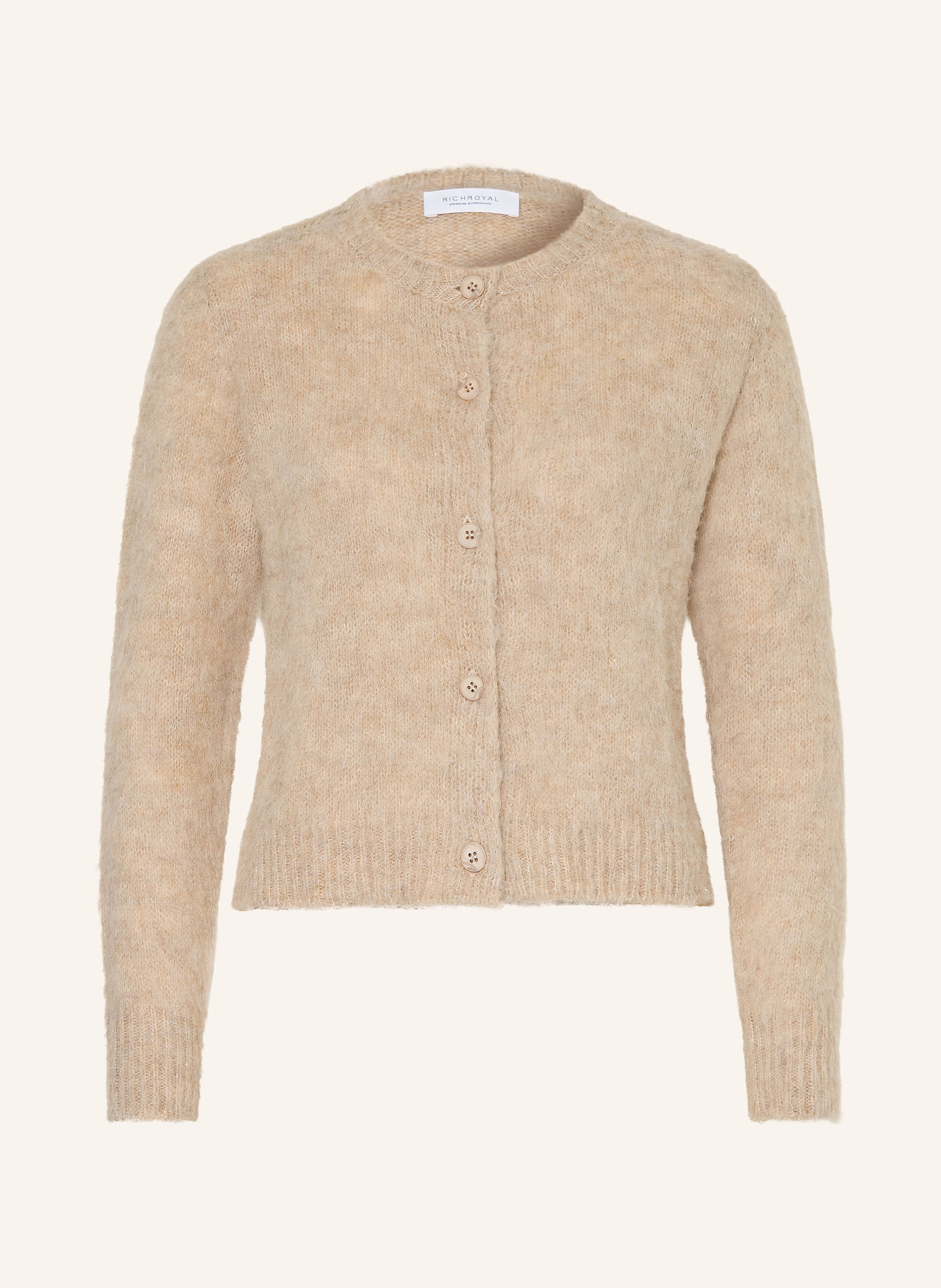 Rich & Royal Vest: BEIGE