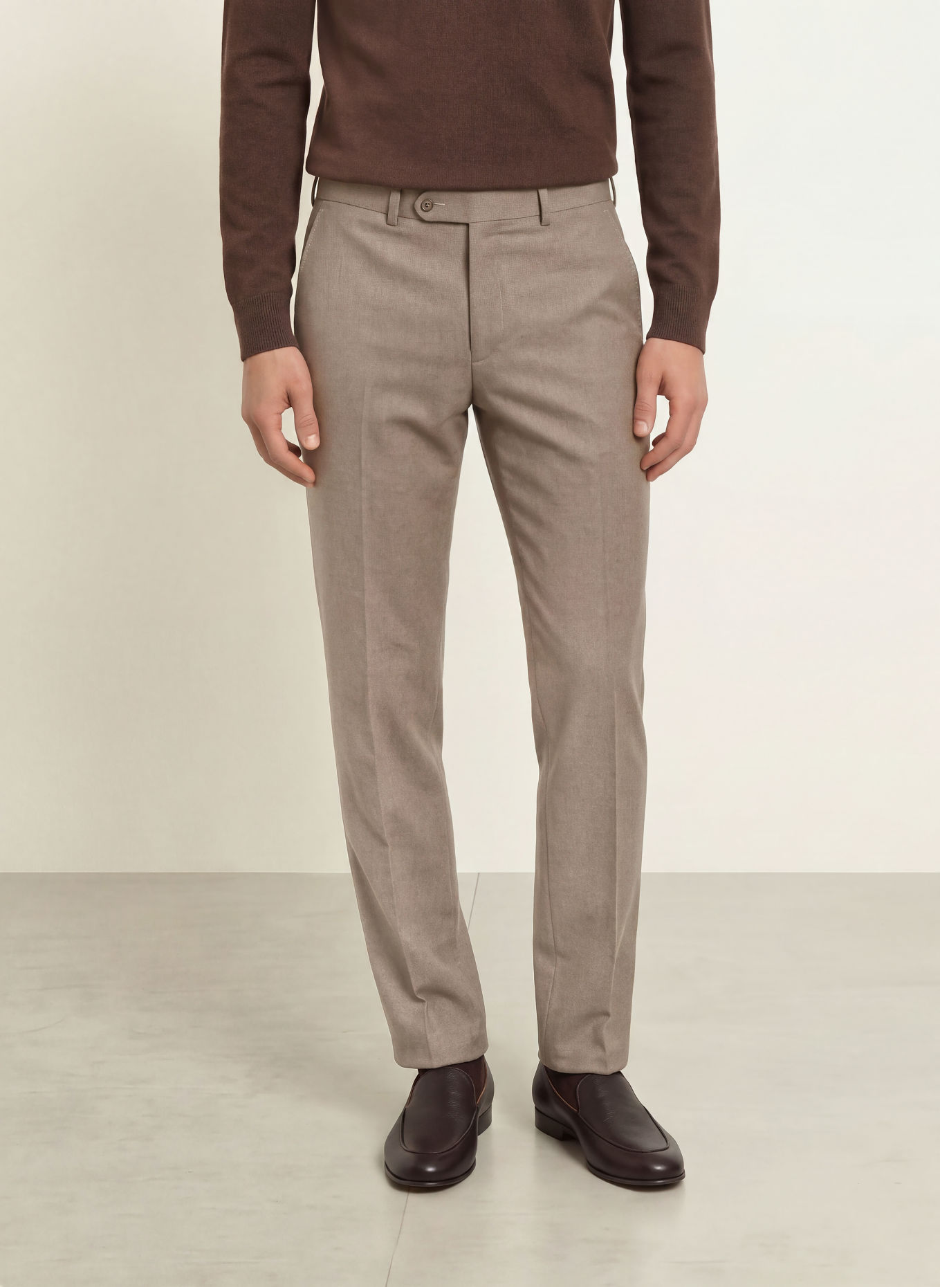 DIGEL Pantalon SERGIO Modern Fit: 72 BEIGE