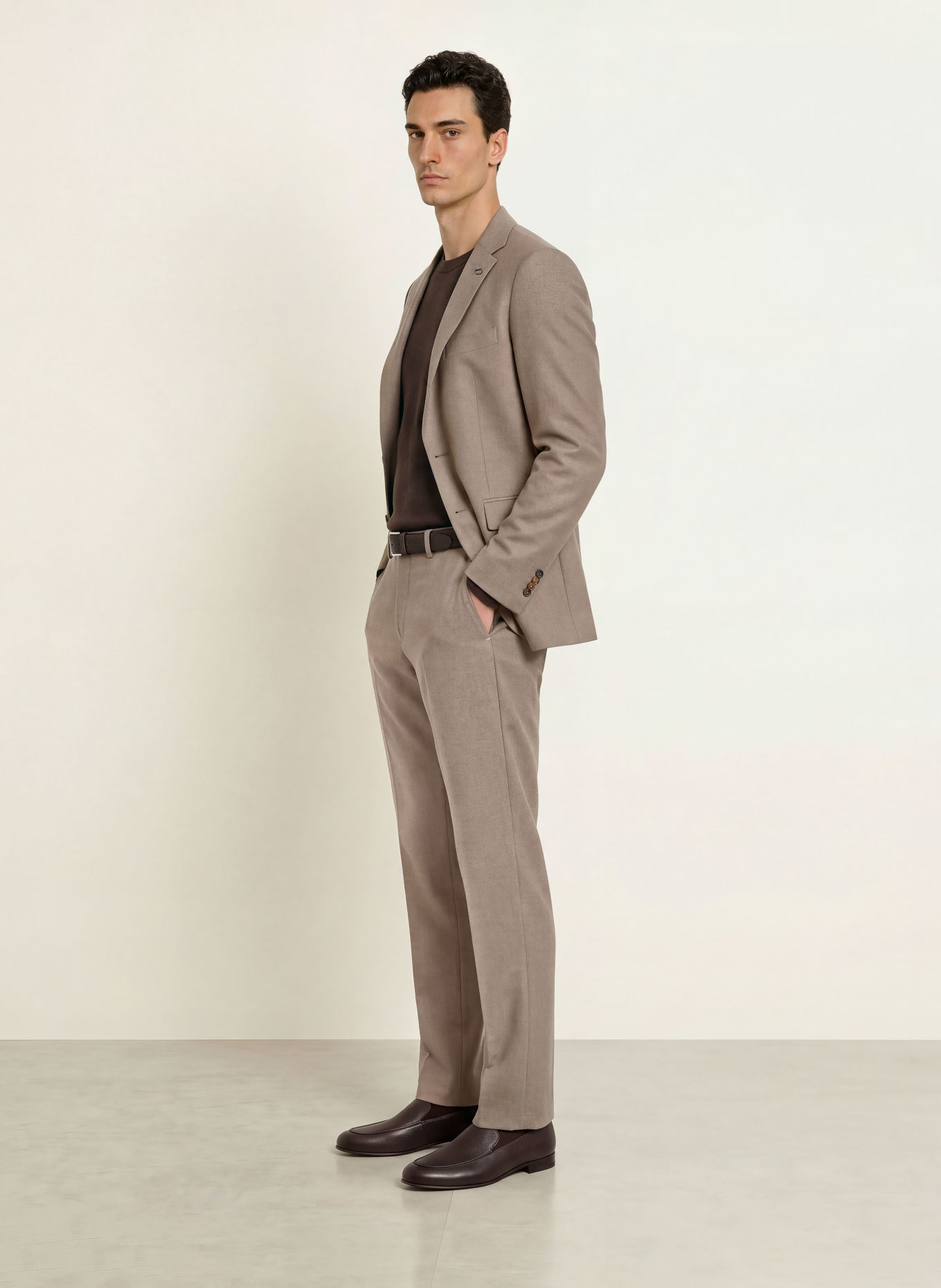 DIGEL Pantalon SERGIO Modern Fit: 72 BEIGE