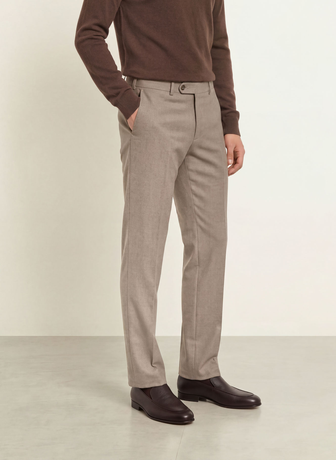 DIGEL Pantalon SERGIO Modern Fit: 72 BEIGE