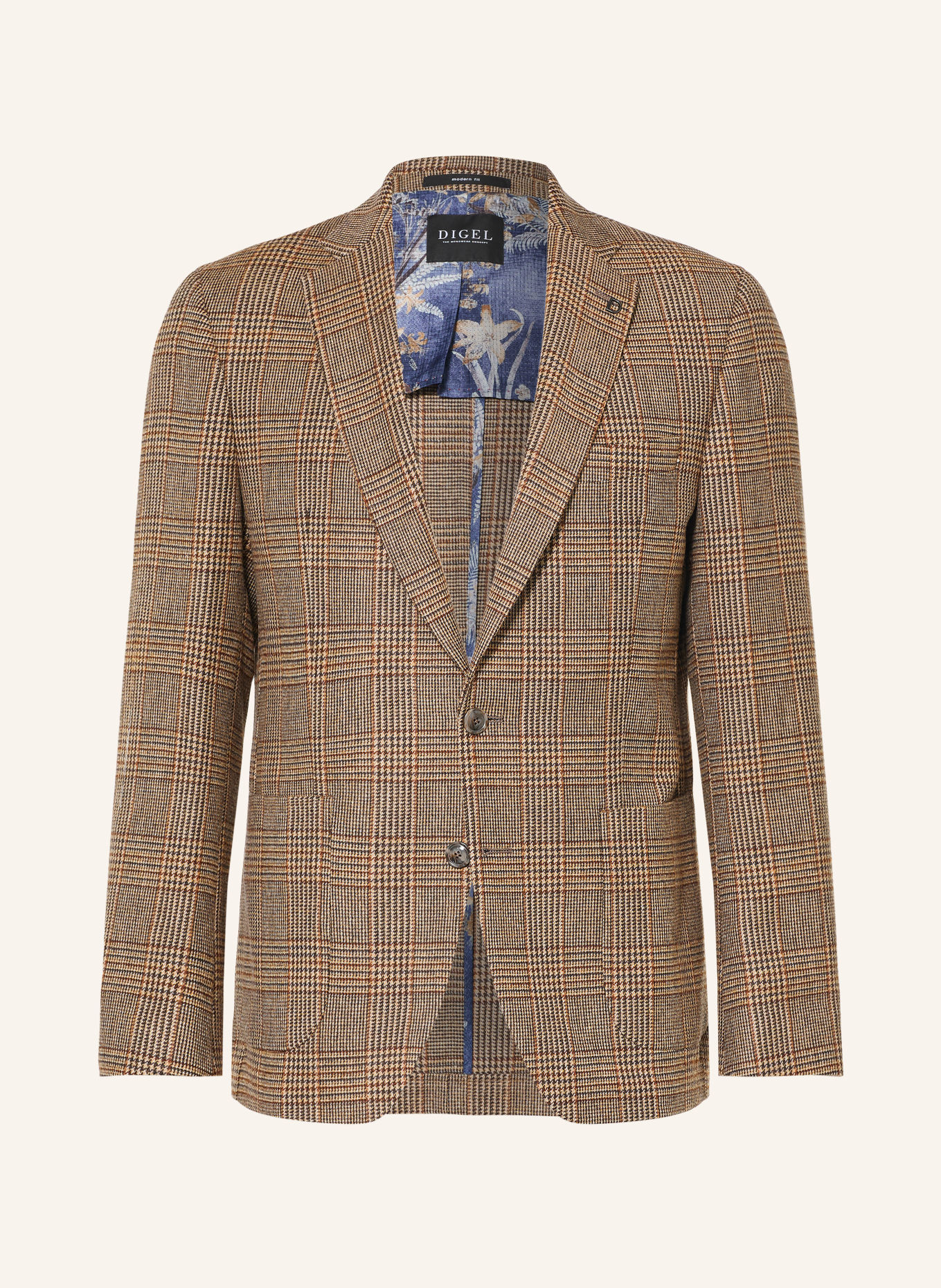 DIGEL Sakko EDWARD Modern Fit: BRAUN / BEIGE