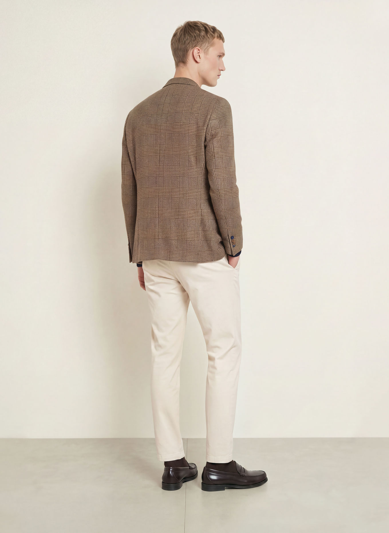 DIGEL Sakko EDWARD Modern Fit: BRAUN / BEIGE