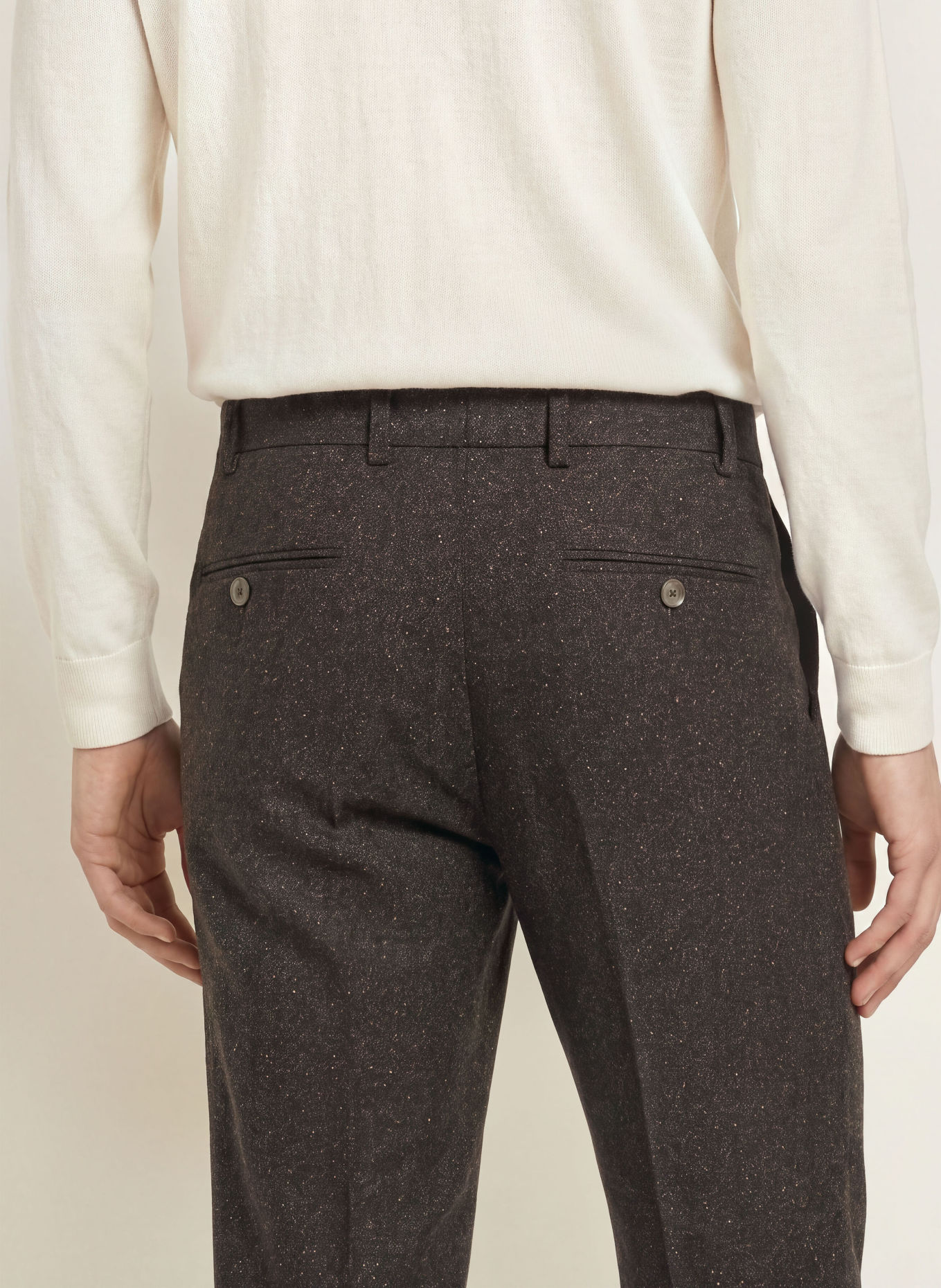 DIGEL Kostymbyxor SERGIO Modern Fit: 30 BRAUN