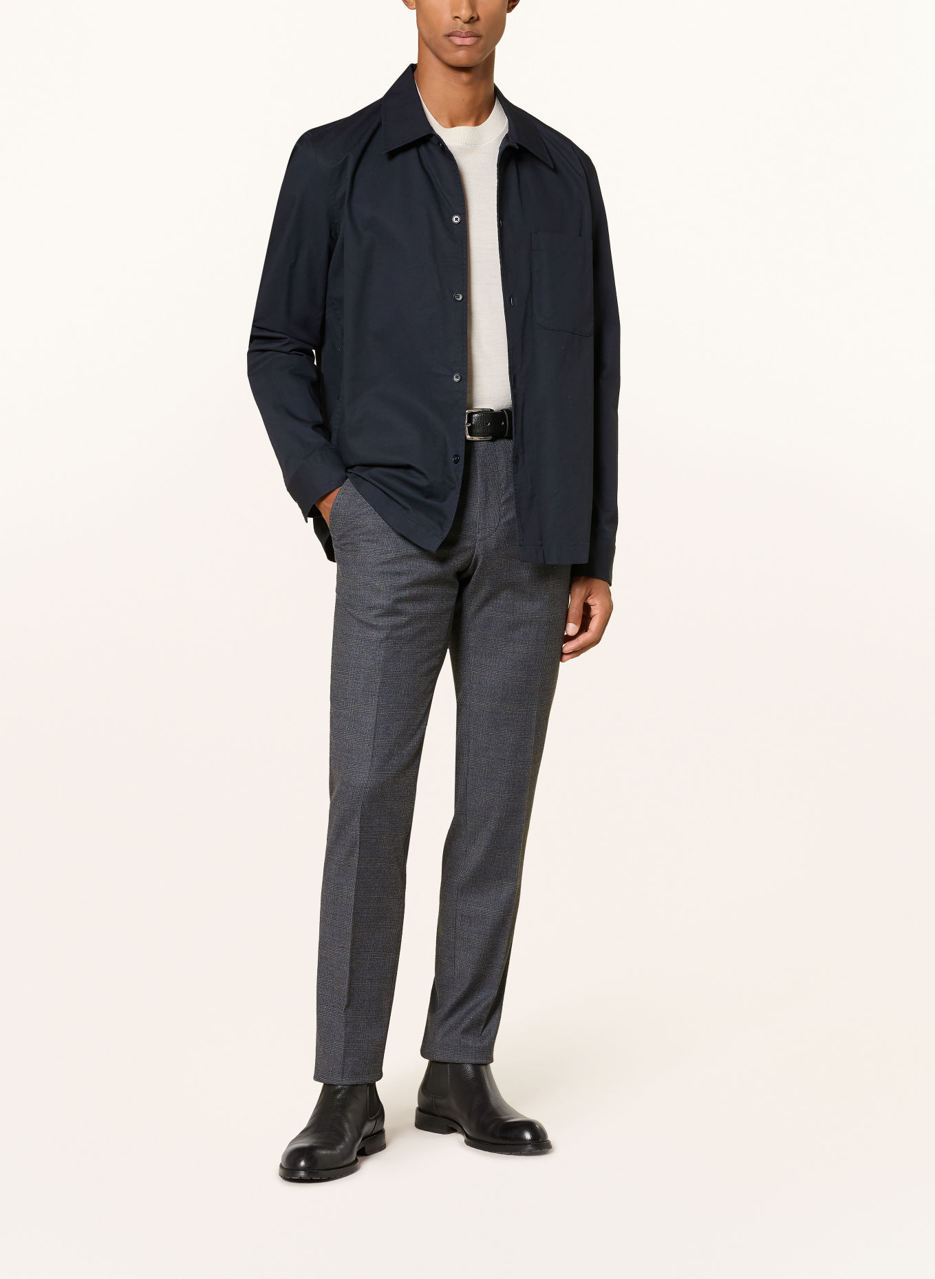 DIGEL Kostymbyxor SERGIO Slim Fit: 23 BLAU